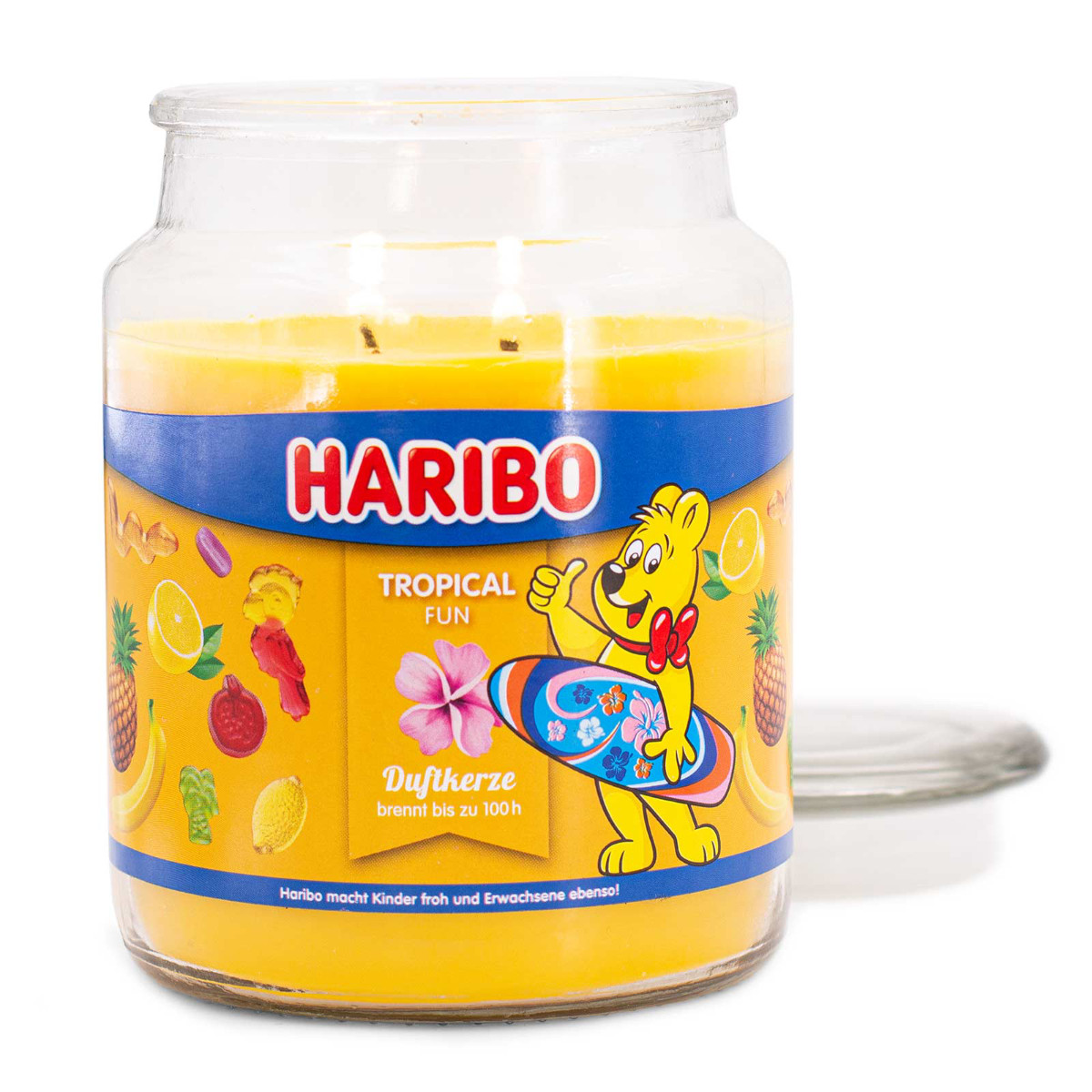 Haribo Duftkerzen im Glas mit Deckel - viele tolle Düfte und Größen