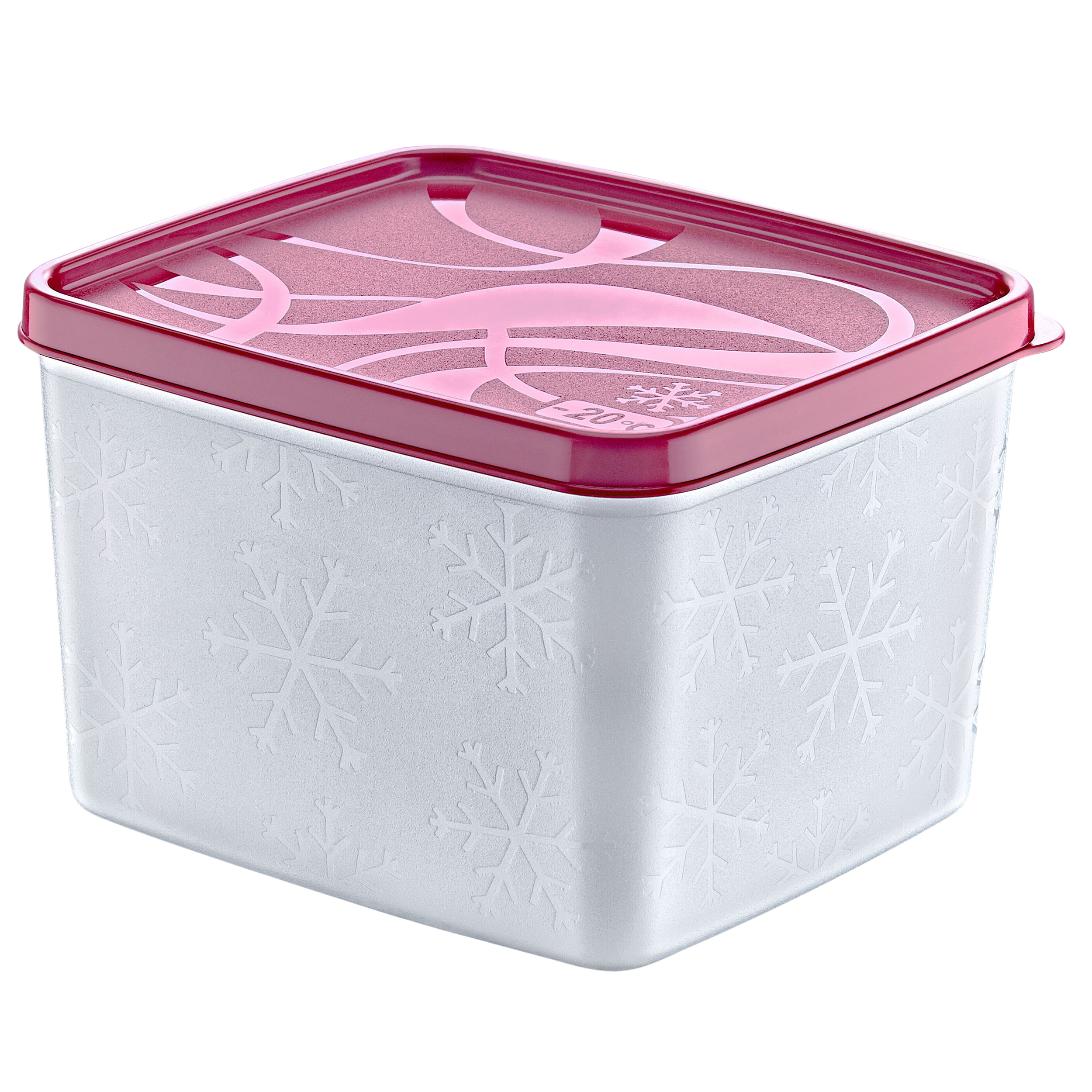 6 Stück Tiefkühldosen 1,1 Liter -20 °C bis +100 °C