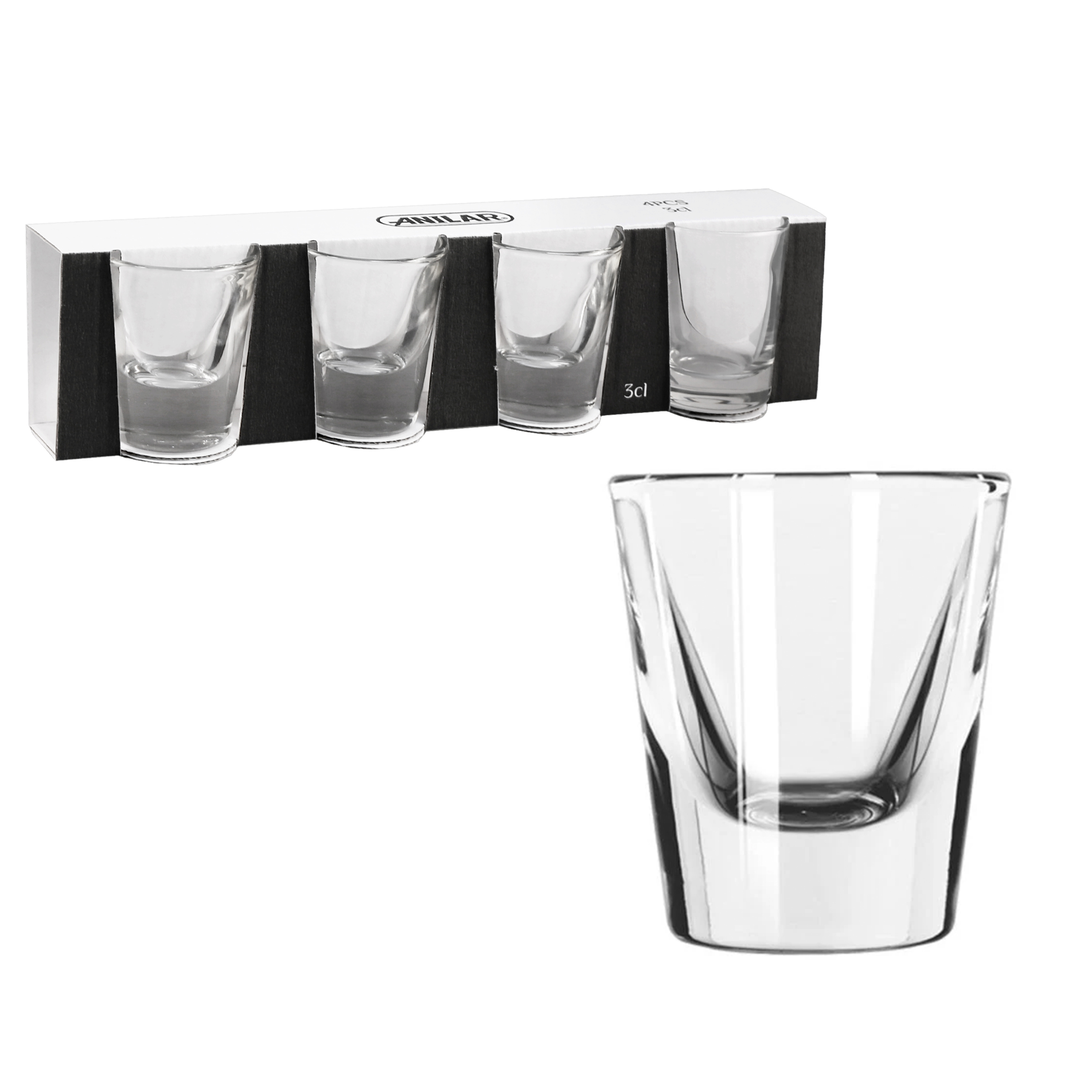 8 x Schnapsgläser 20 ml
