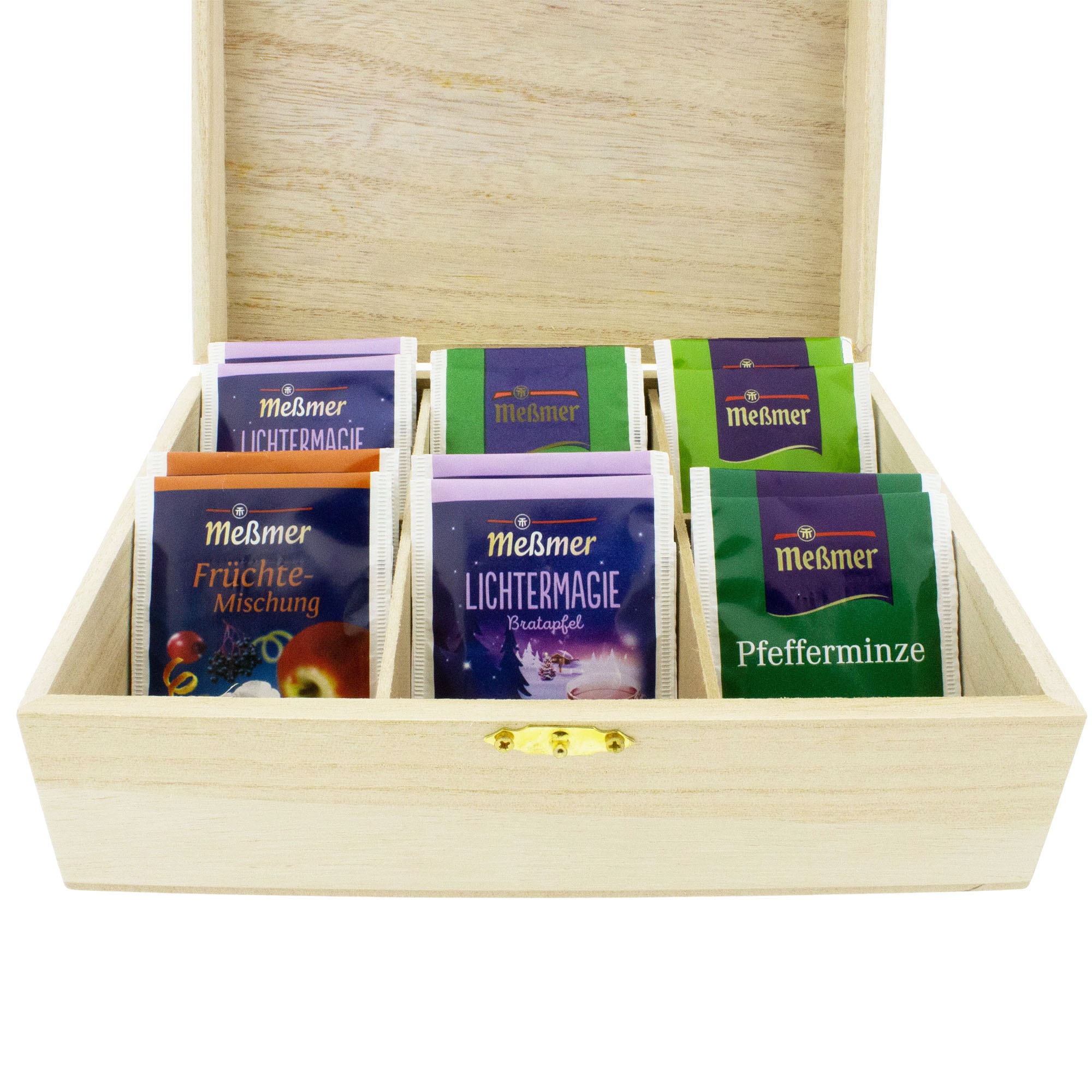 Teebox naturbelassen in verschiedenen Größen