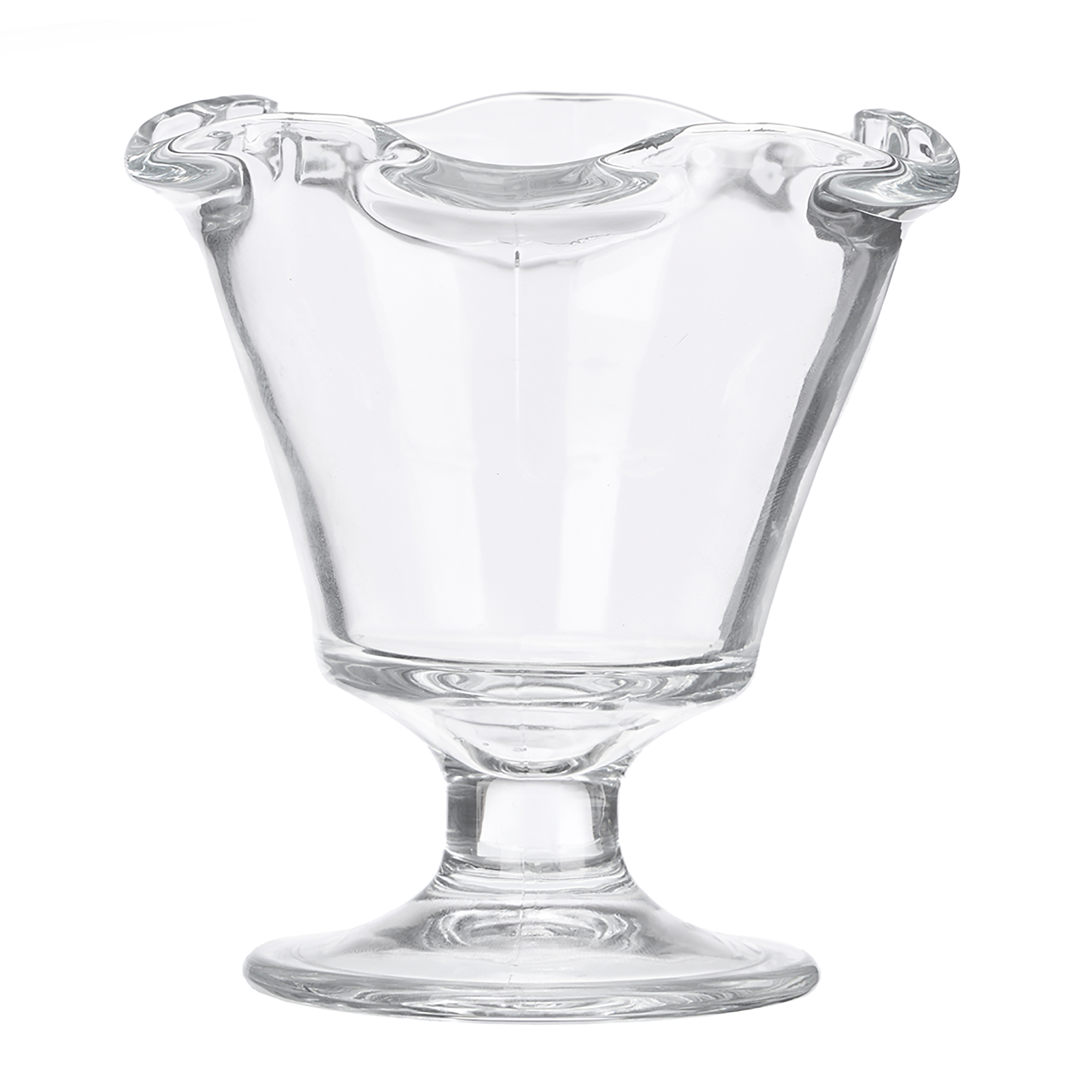 6 x Eisbecher "Liva" mit Fuß H 11,5 cm - 240 ml
