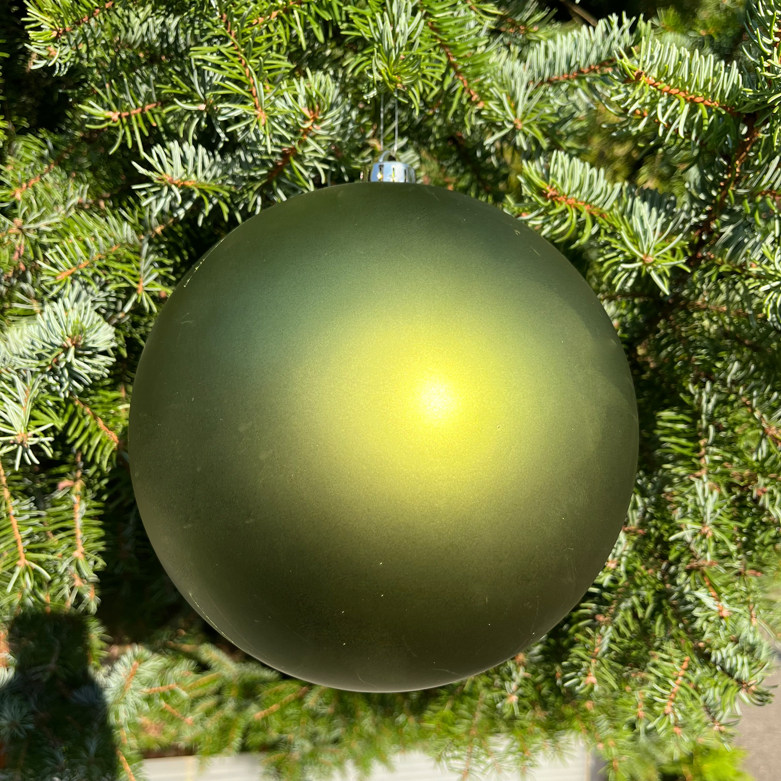 XXL Weihnachtskugeln für den Außenbereich Ø 20-30 cm - bruchfest - wetterfest