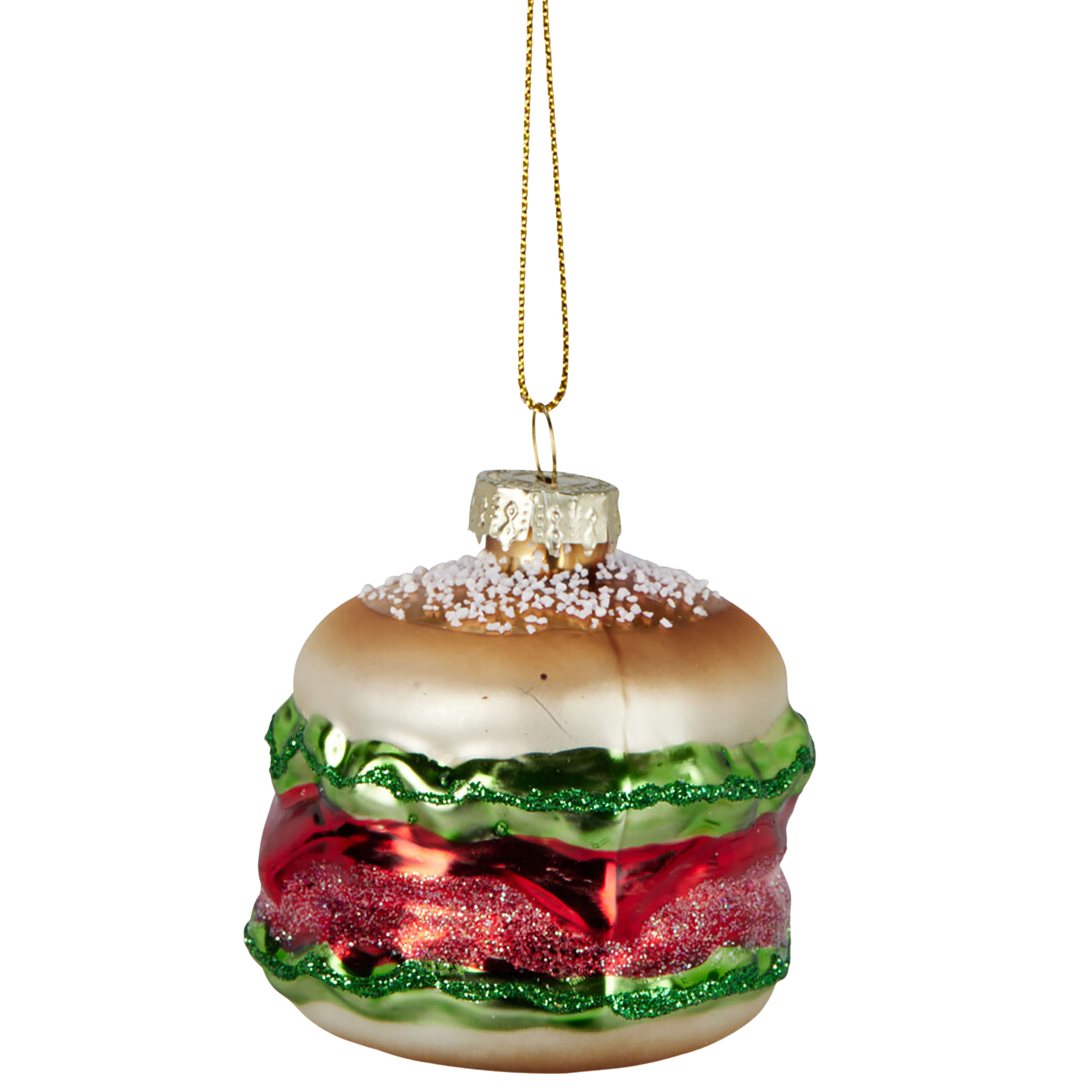 4-tlg. Set Glashänger "Fast Food" L ca. 6,5 cm