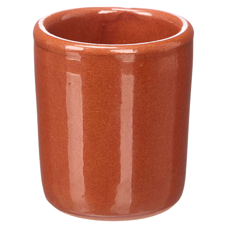 6 x Schnapsbecher aus Ton 50 ml