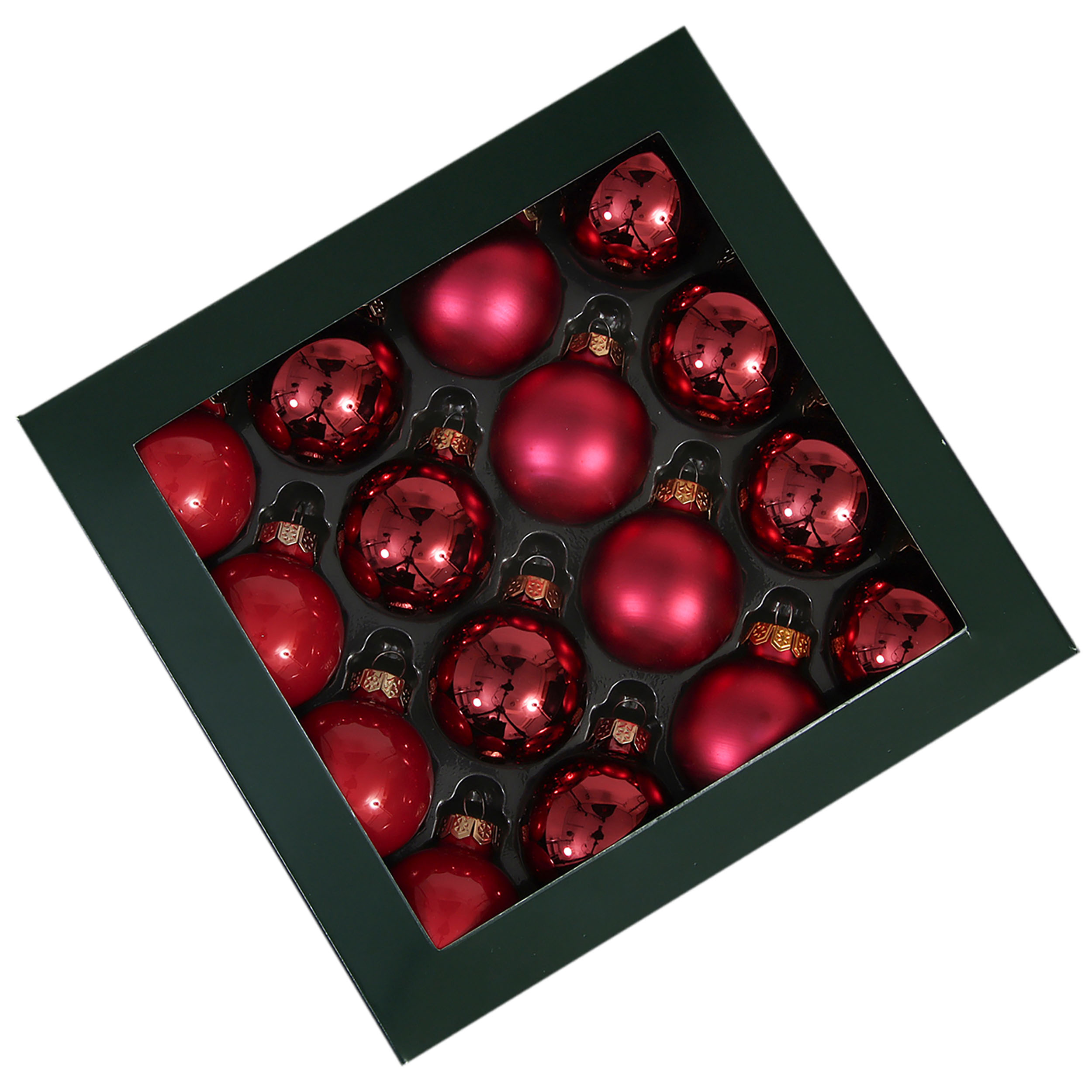 Kleine Baumkugeln aus Glas 25 mm oder 30 mm