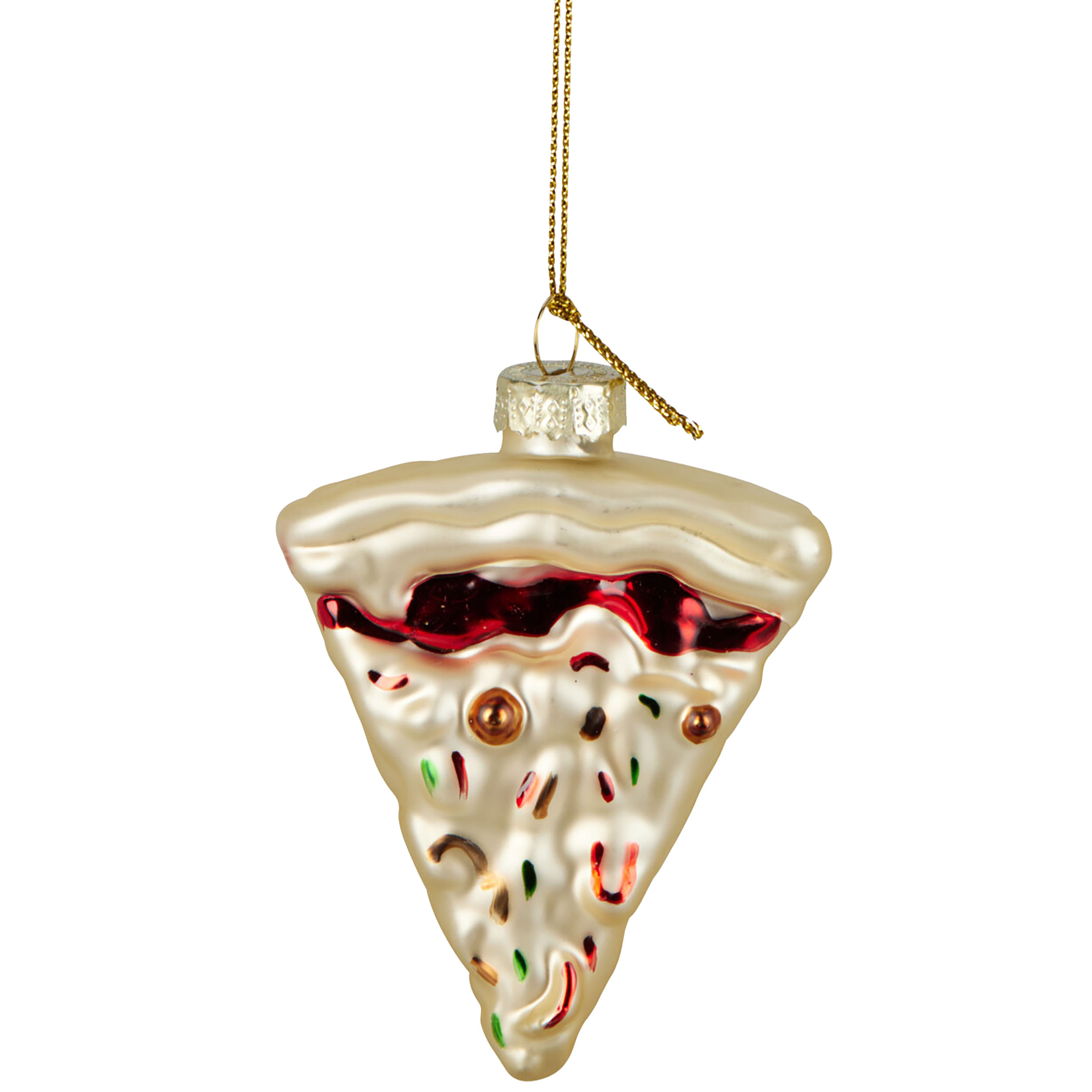4-tlg. Set Glashänger "Fast Food" L ca. 6,5 cm