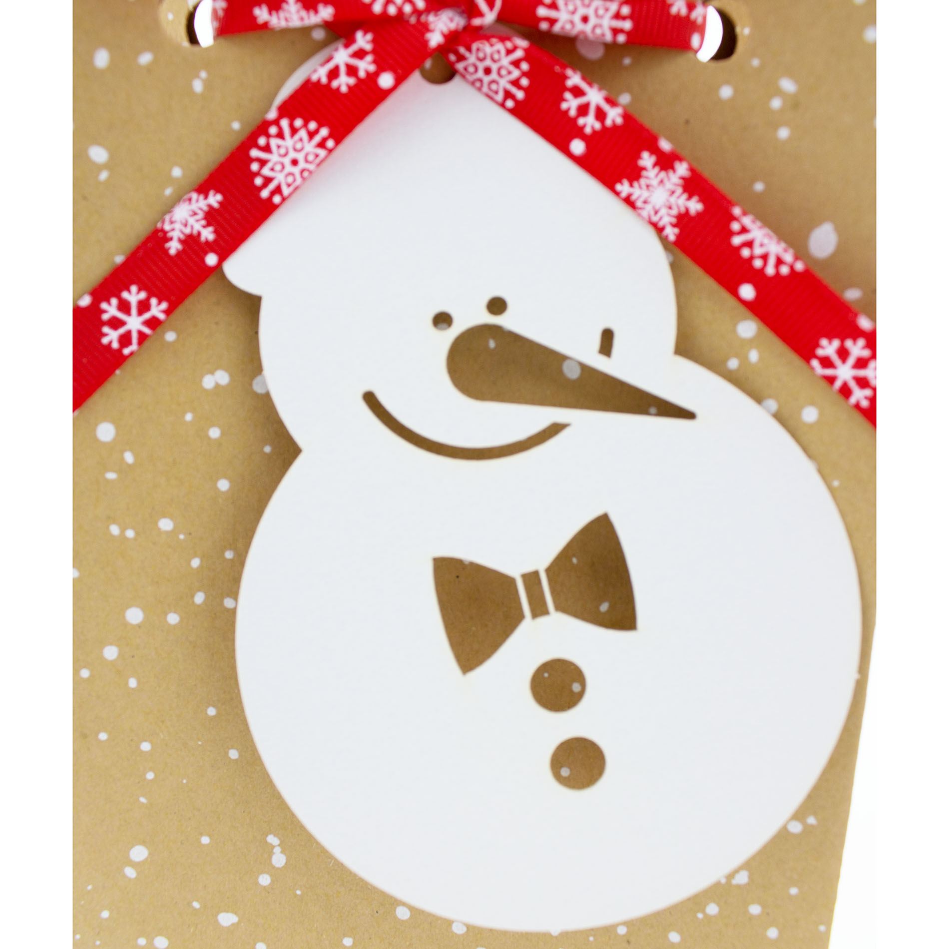 Adventskalender zum Befüllen aus Papiertüten 18 x 11,5 cm