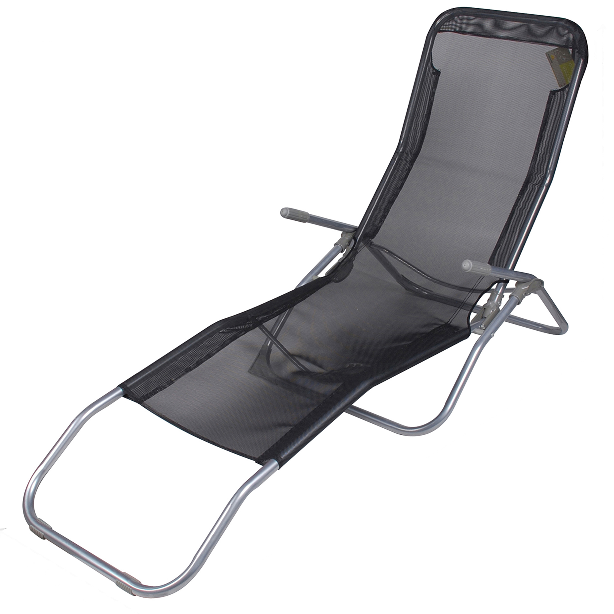 Sonnenliege CORFU - zwei Sitz- und Liegepositionen, wetterfest und klappbar 185 x 61 x 95 cm