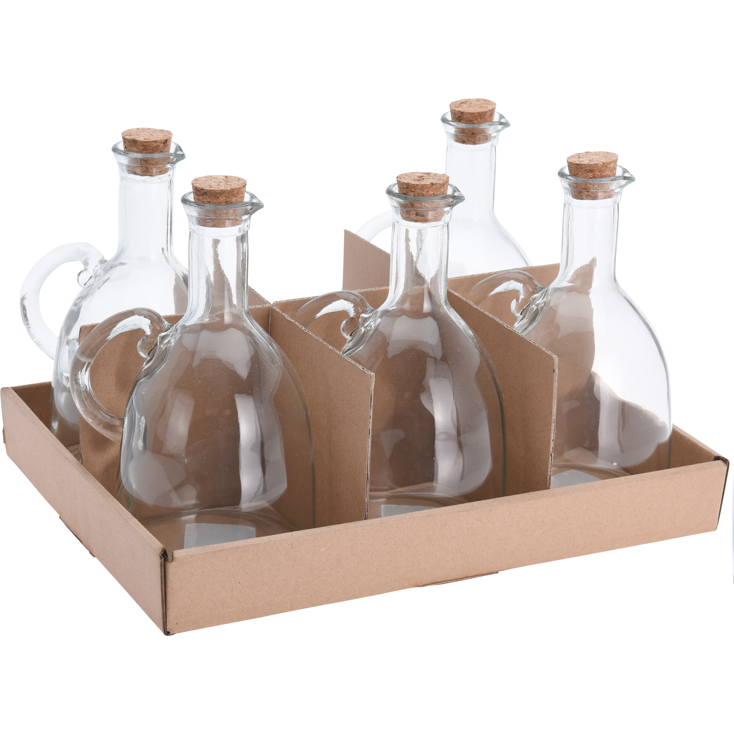 Glasflaschen mit Korken sehr variabel einsetzbar