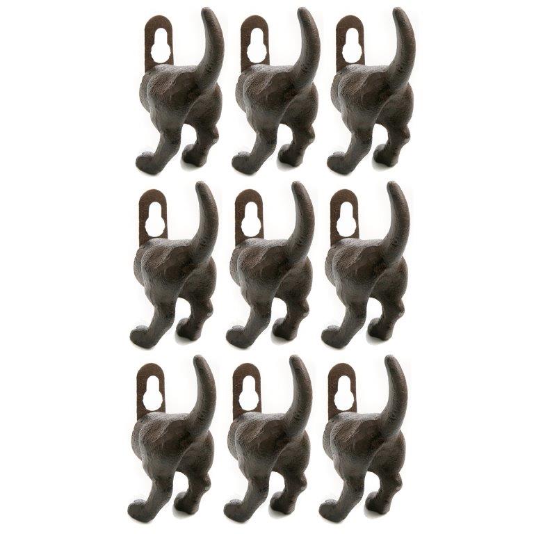 Haken "Hund" aus Gusseisen