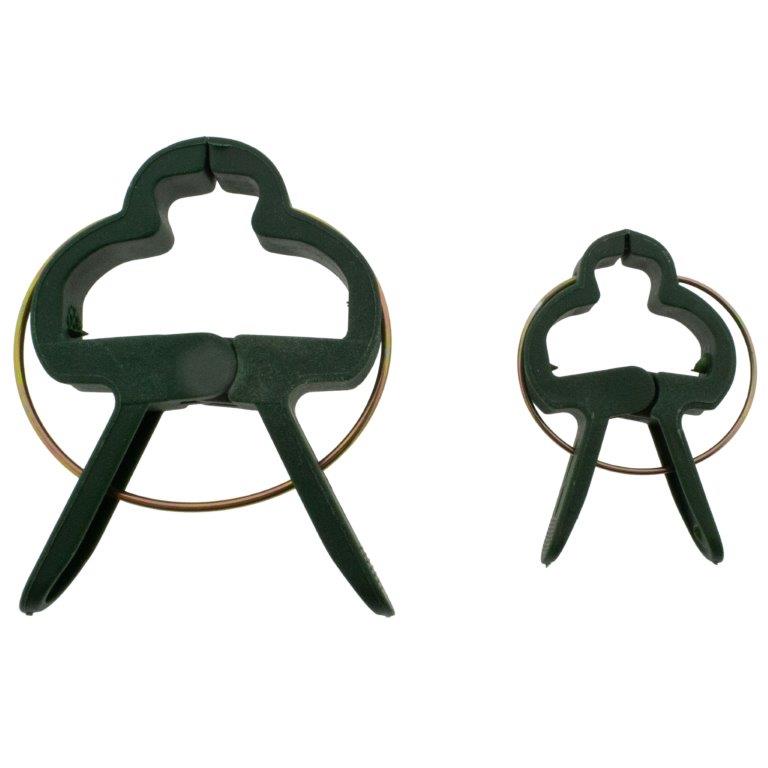 120 Pflanzenclips aus Kunststoff - 2 Größen