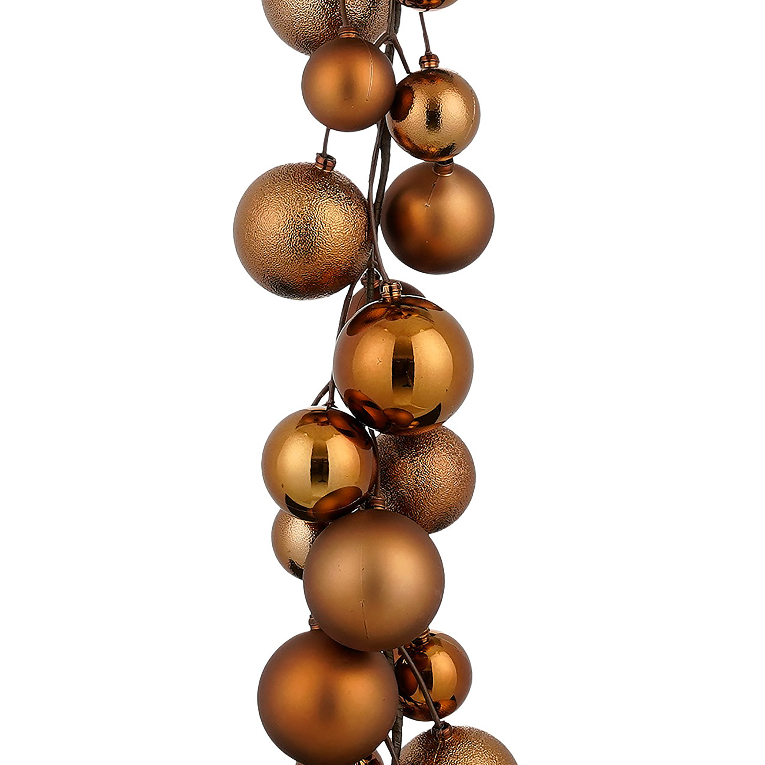Girlande Weihnachten aus Kunststoff - L 180 cm - wetterfest