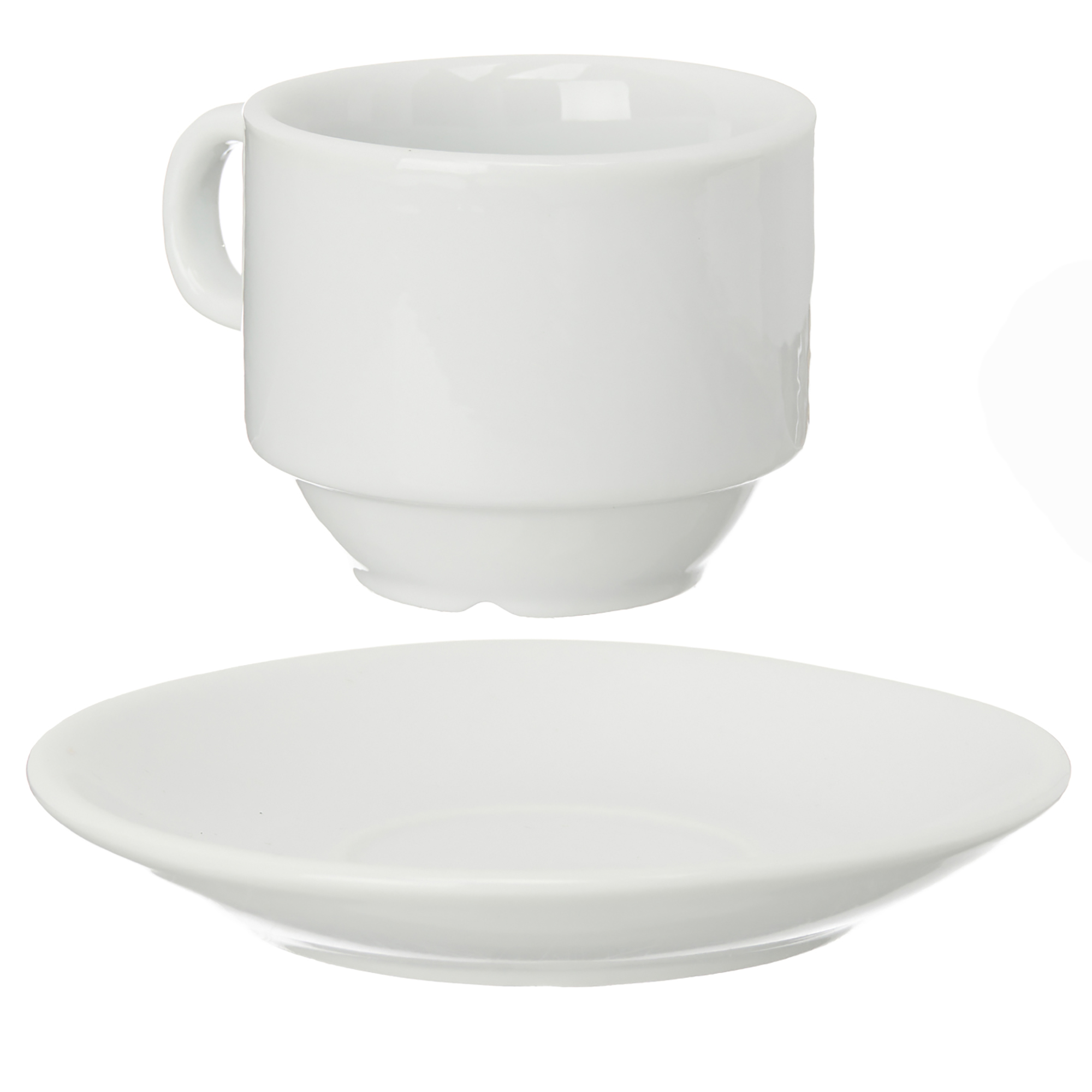 Stilvolles 12-tlg. Espresso Set aus Porzellan in hübscher Verpackung