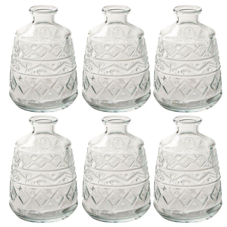 Vasen aus Glas im stilvollem Vintage-Look