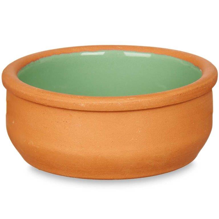 Tapasschalen - Set - Cazuelas - Tongeschirr mit bunter Innen-Glasur
