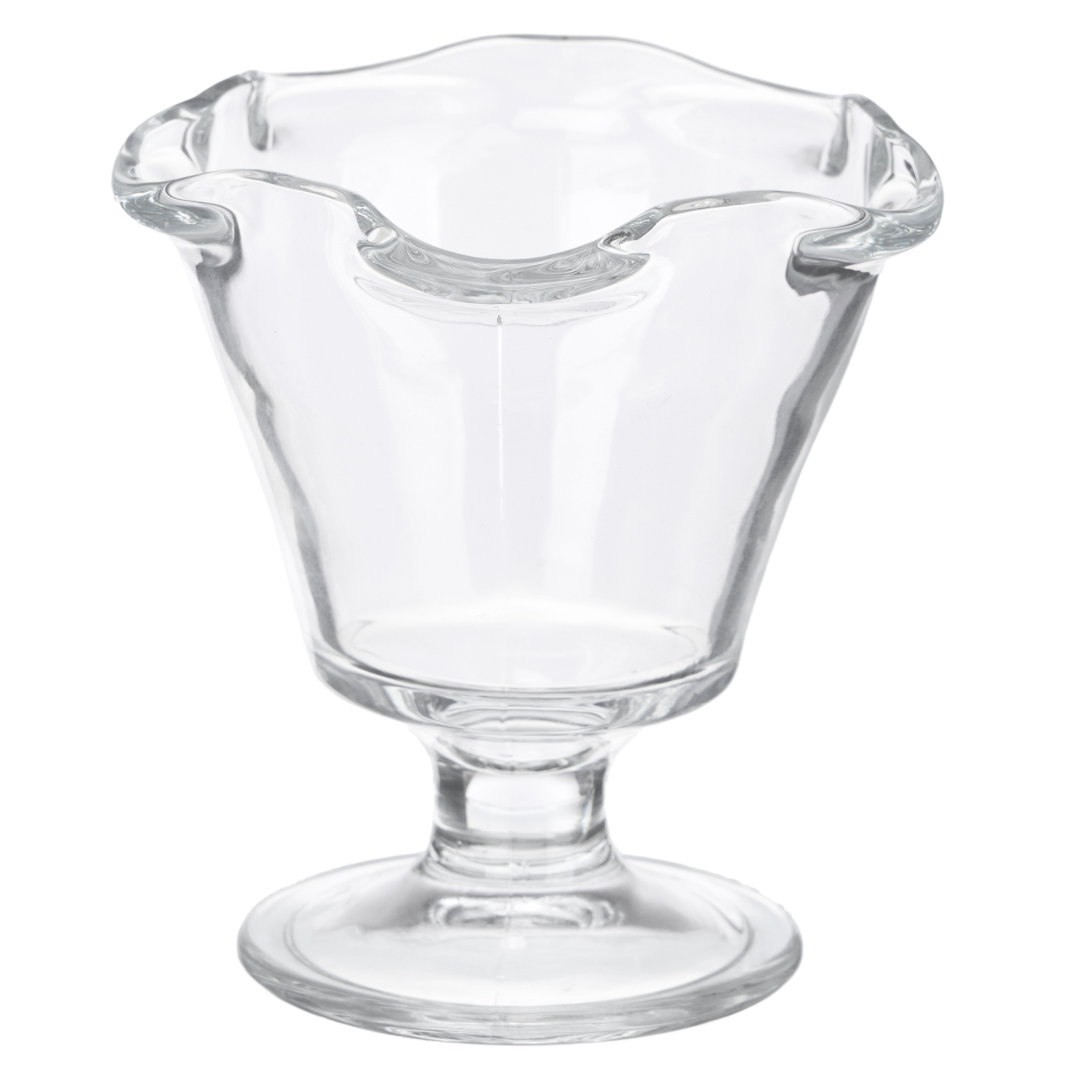 6 x Eisbecher "Liva" mit Fuß H 11,5 cm - 240 ml