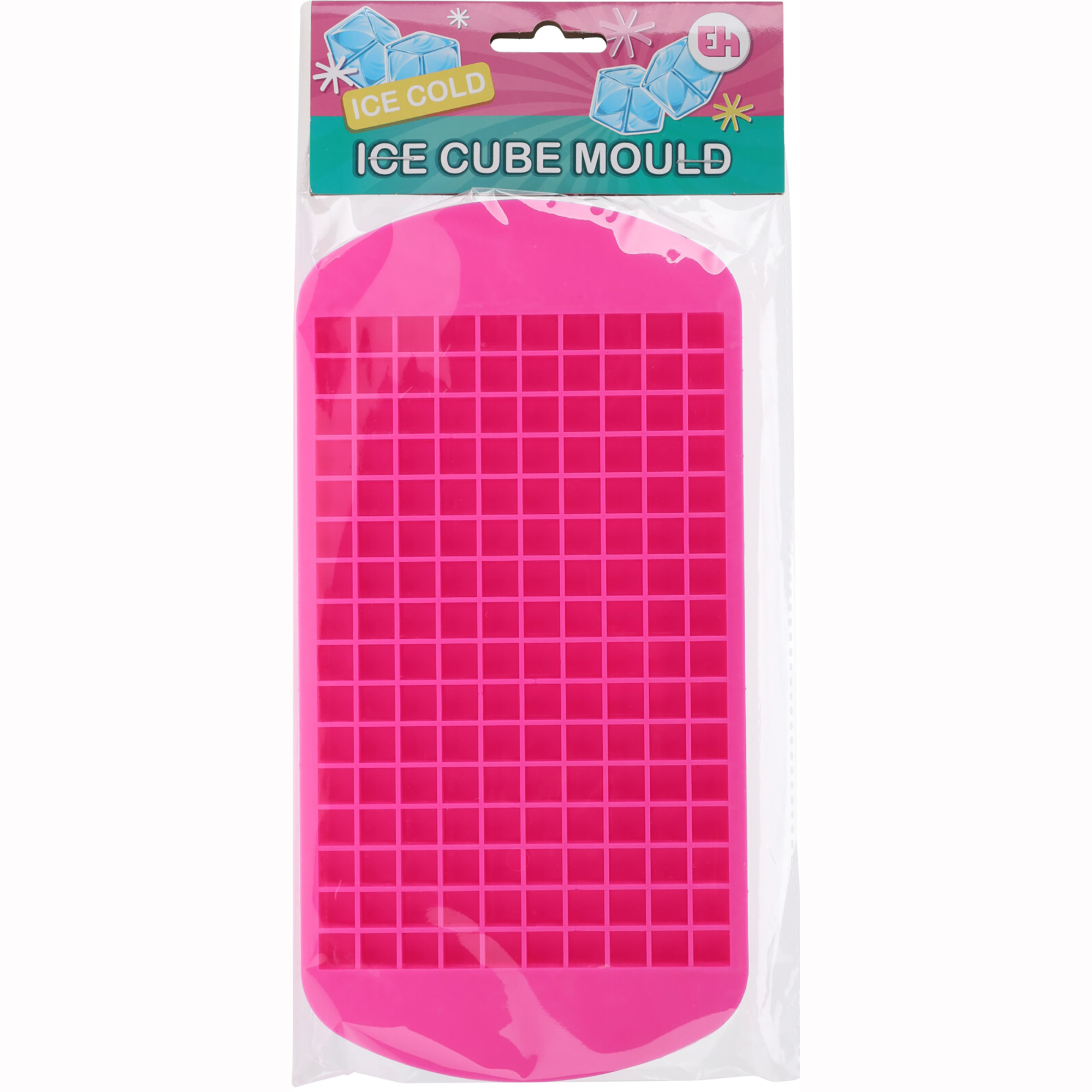 4 x Eiswürfelformen aus Silikon für Mini-Eiswürfel mit 1 cm / 160 Stück pro Form