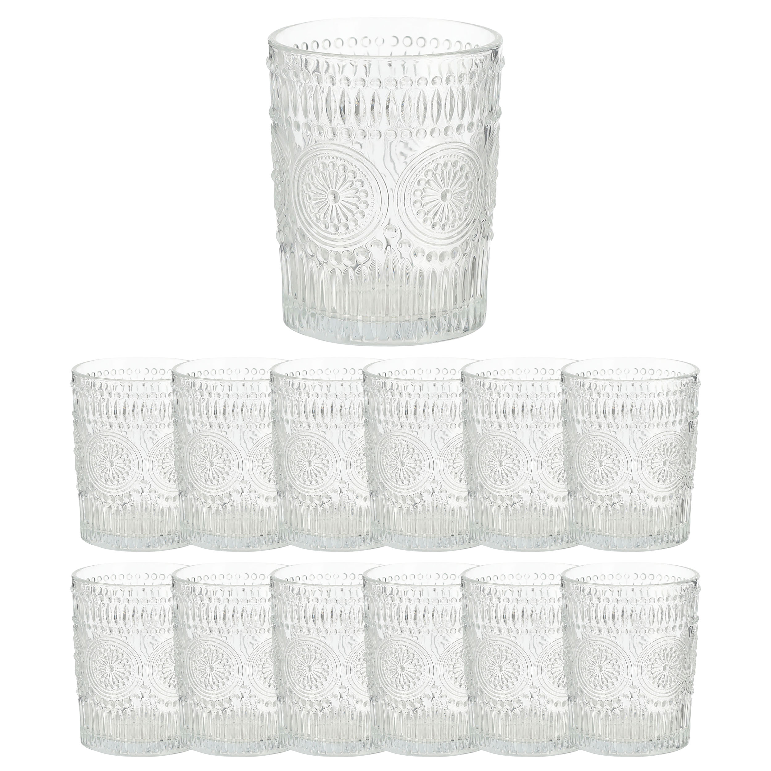 12 x Trinkglas "Mandala" 300 ml