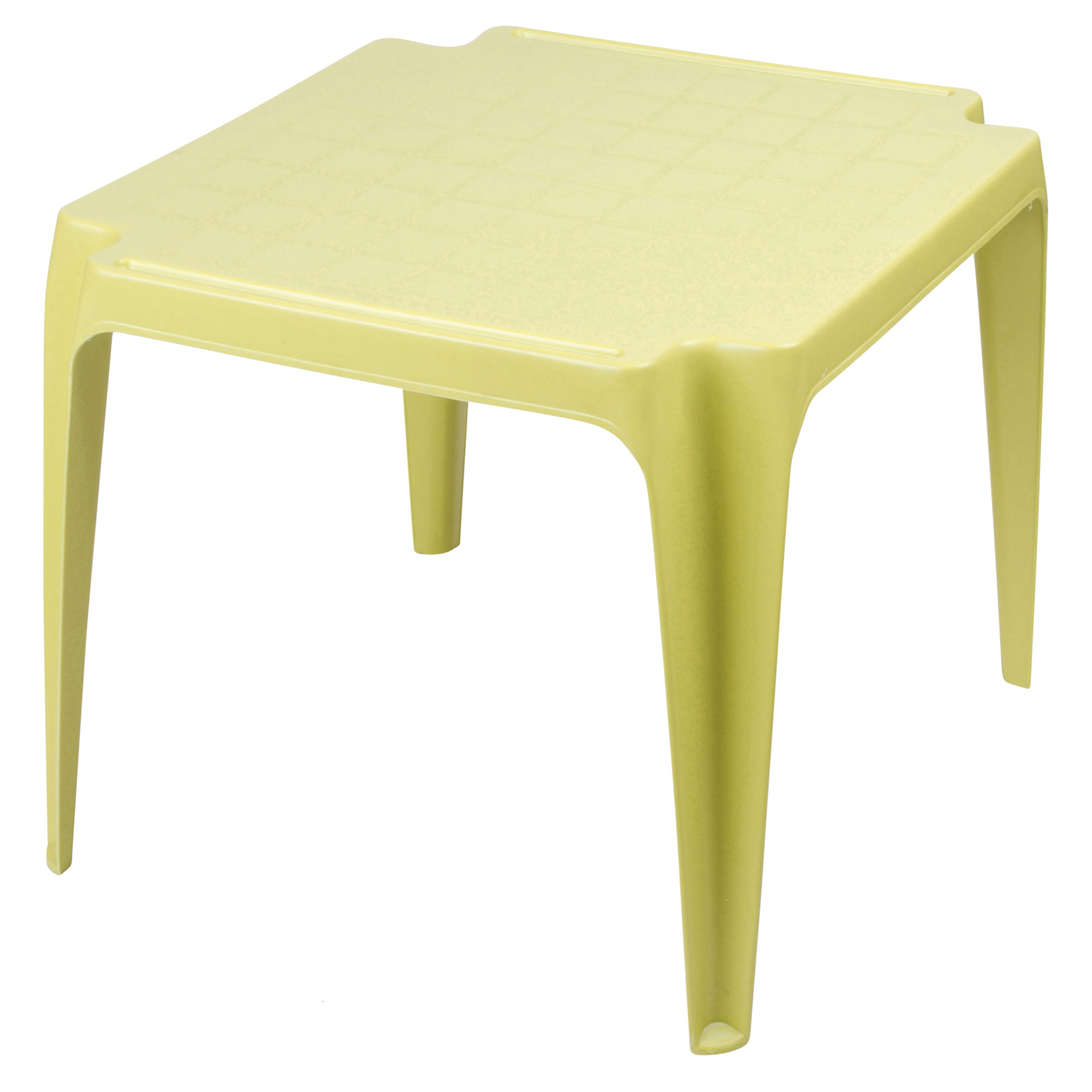 Kindertisch aus wetterfestem Kunststoff H 44,5 cm