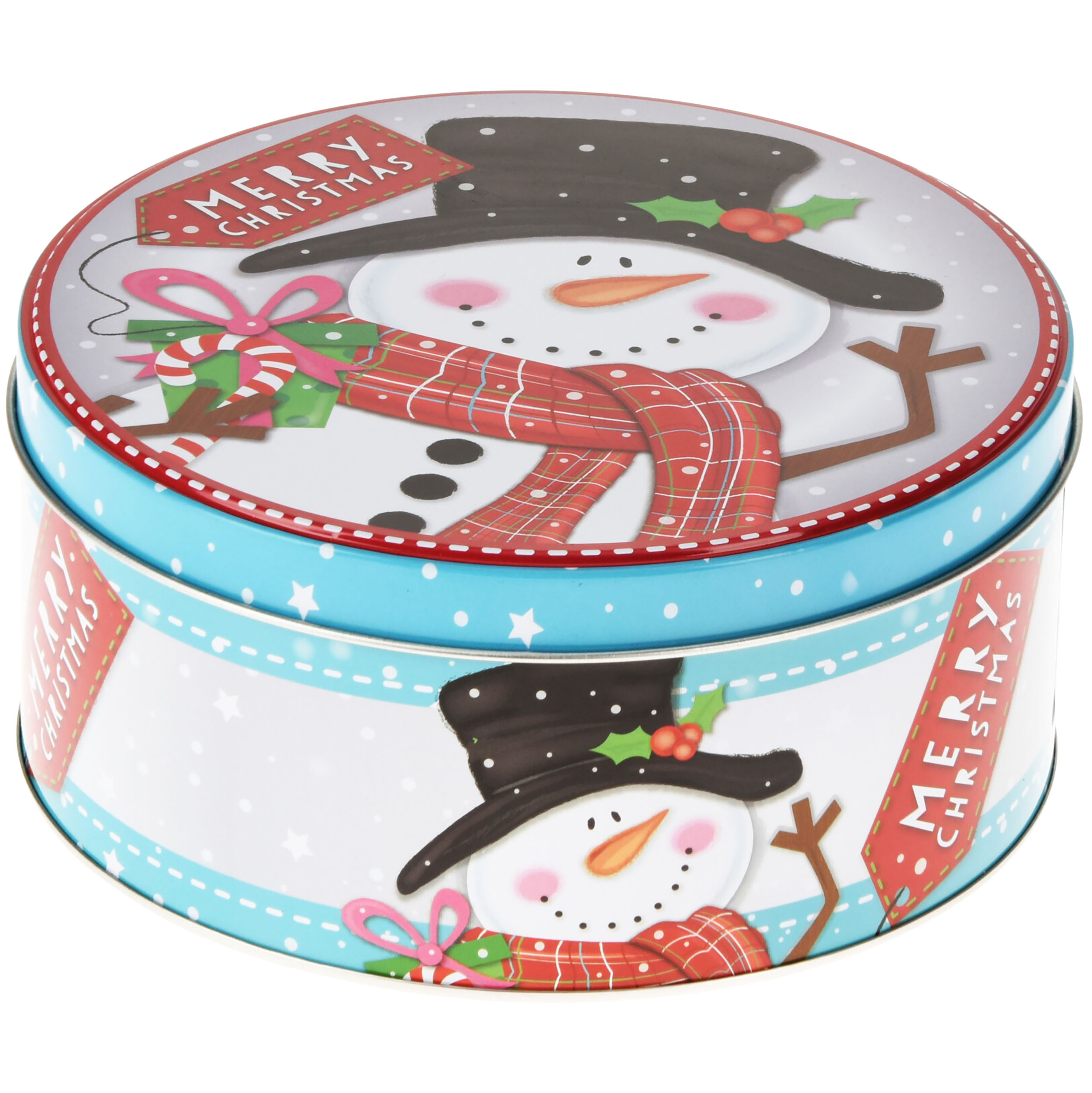 3er Set Gebäckdose - Plätzchendose Ø 20 cm /16,5 cm /14 cm