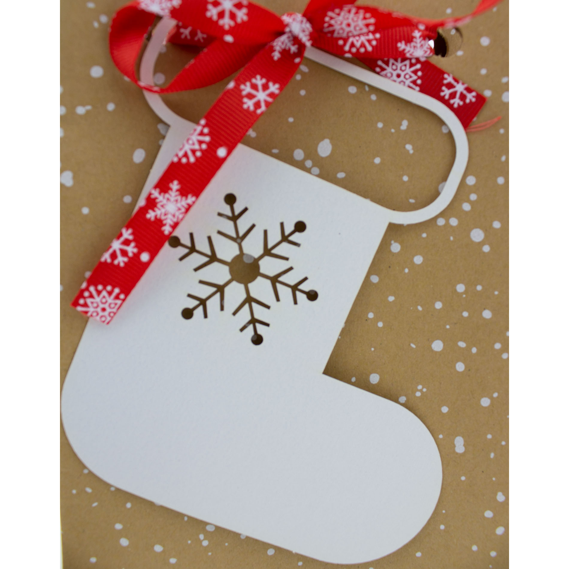 Adventskalender zum Befüllen aus Papiertüten 18 x 11,5 cm