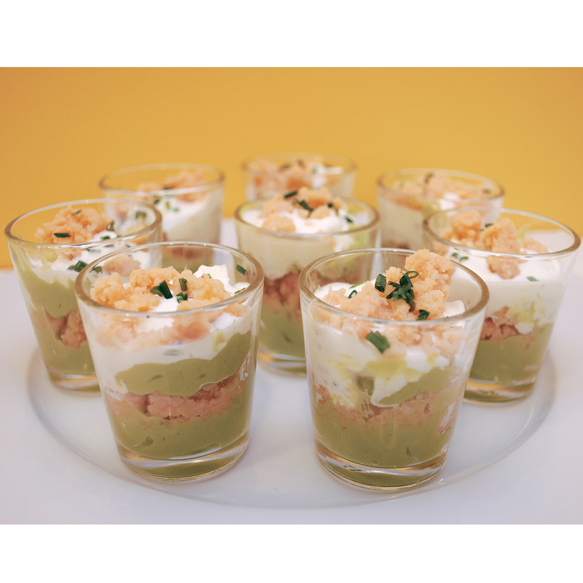 6 x Teelichtgläser - Dessertgläser Ø 10 cm - H 9 cm