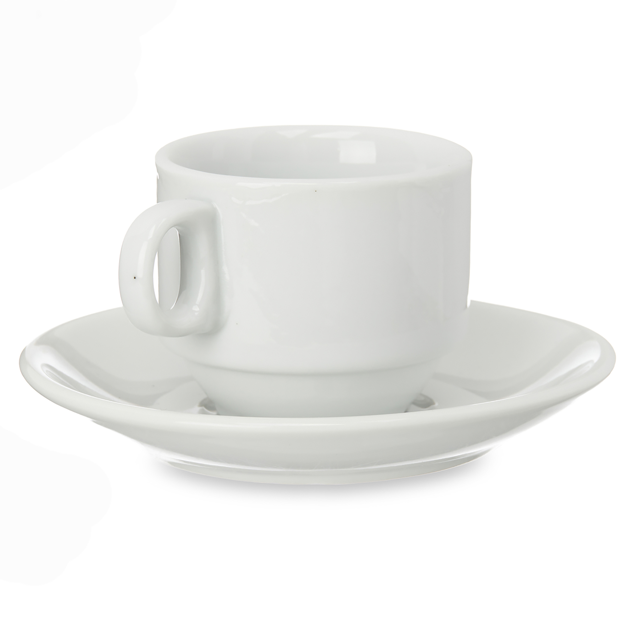 Stilvolles 12-tlg. Espresso Set aus Porzellan in hübscher Verpackung