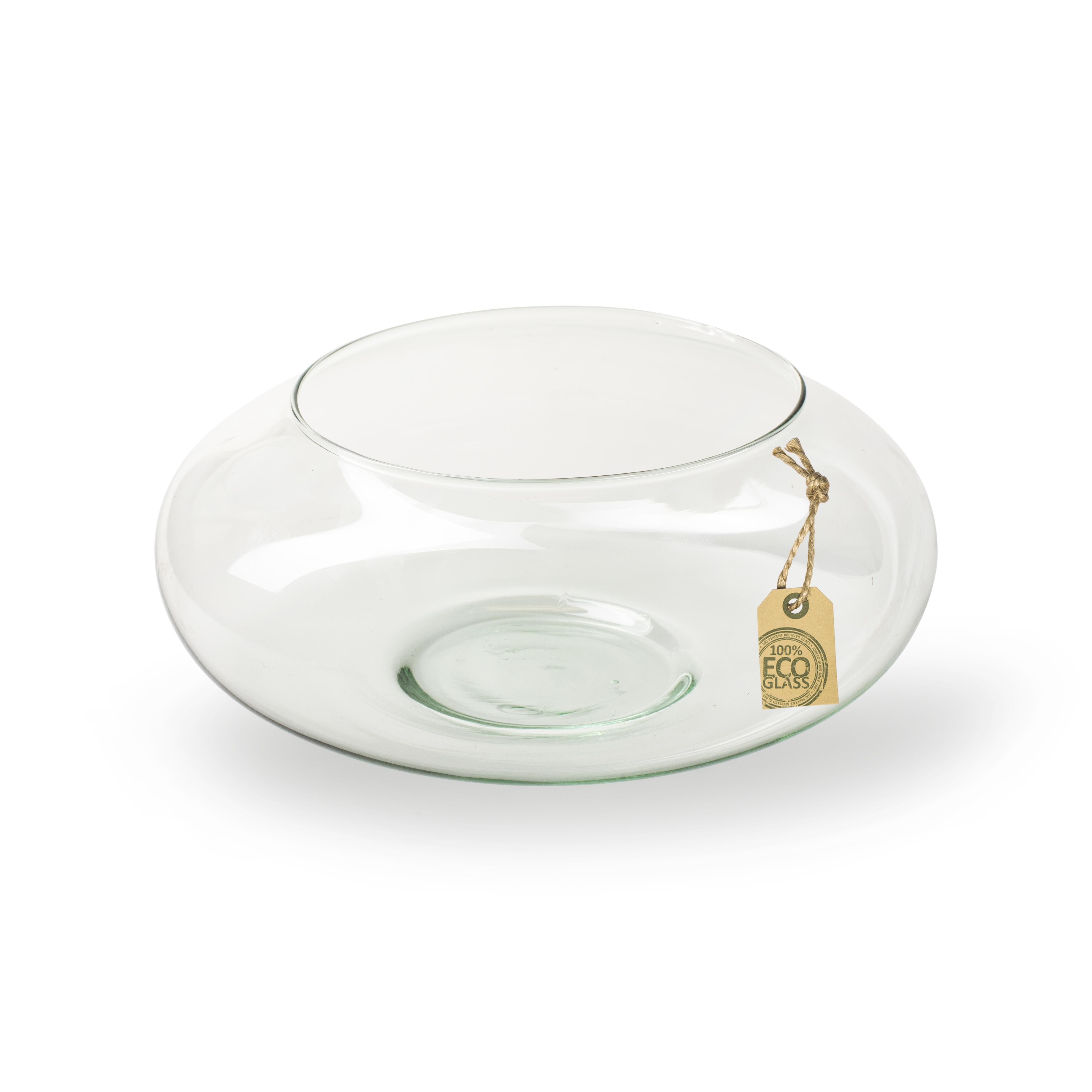 Glasschale in runder Form für Dekorationen Ø 19 cm oder 25 cm