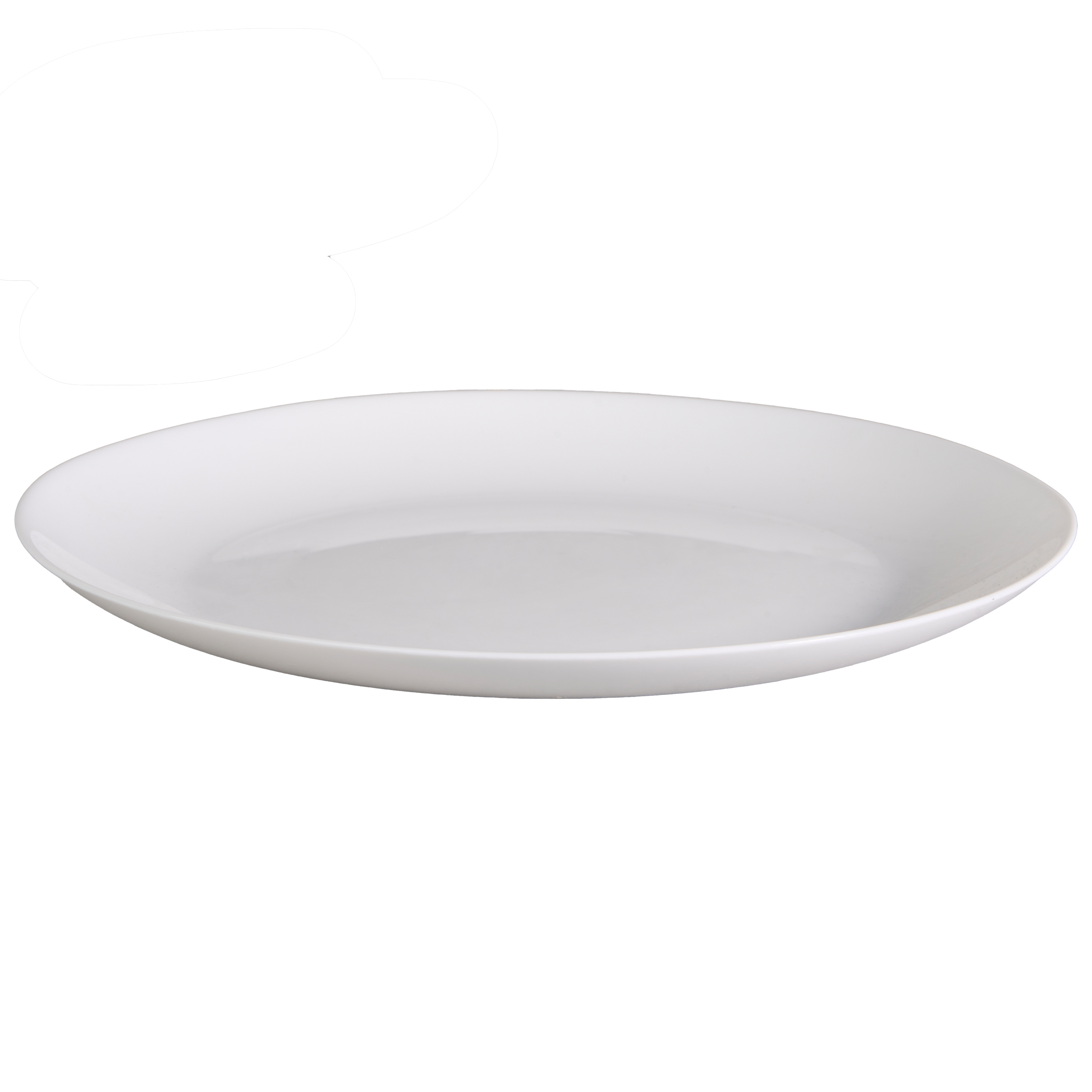 Opal-Geschirr "Sophia" aus weißem Glas - 6er Sets frei wählbar