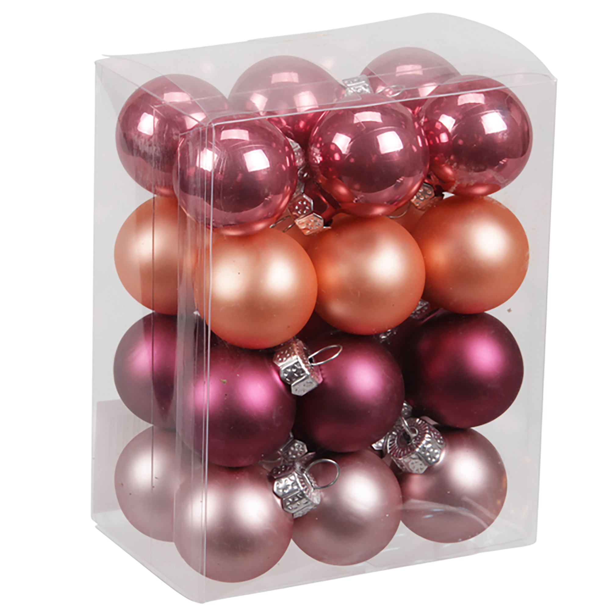 ALT Kleine Baumkugeln aus Glas 25 mm oder 30 mm