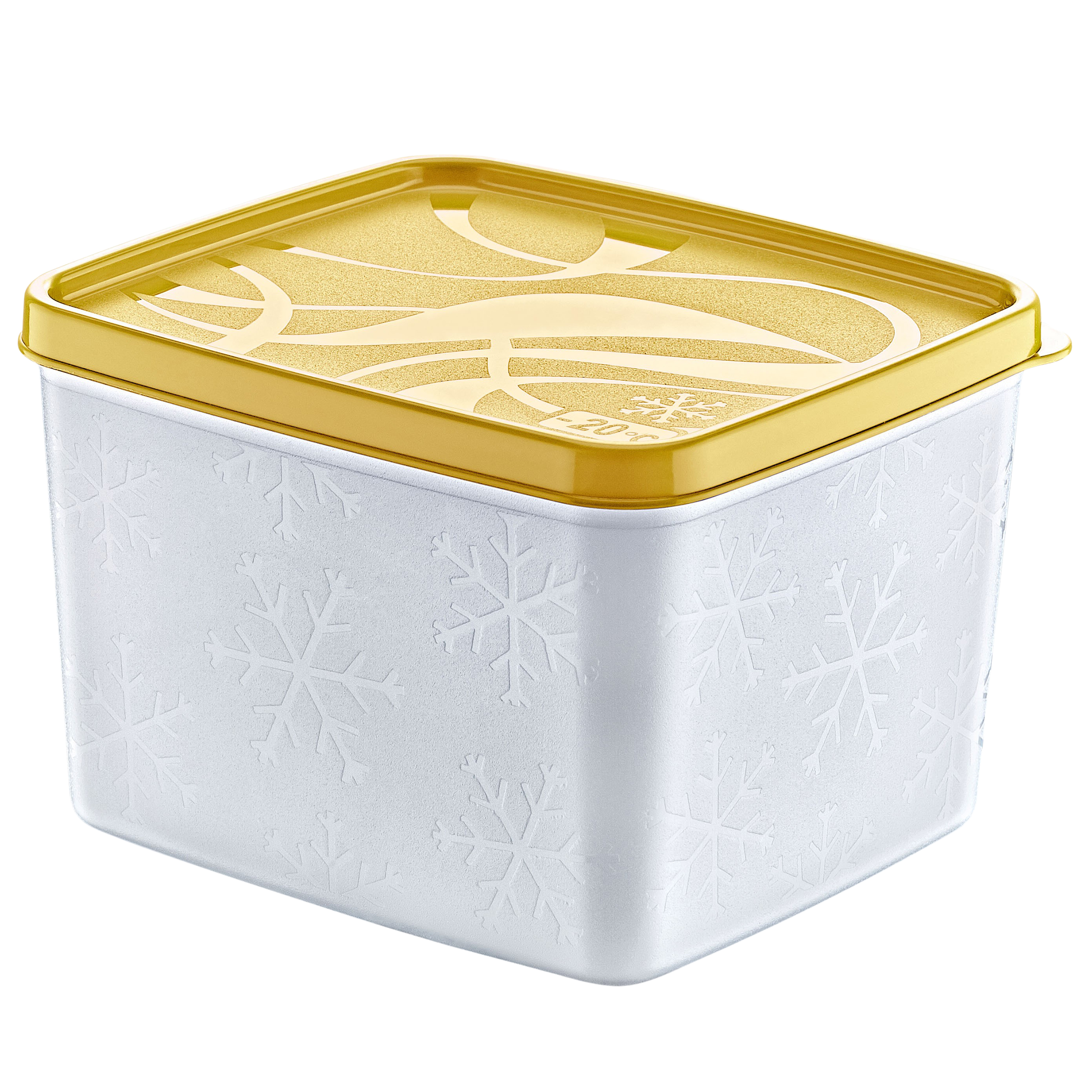 6 Stück Tiefkühldosen 1,1 Liter -20 °C bis +100 °C