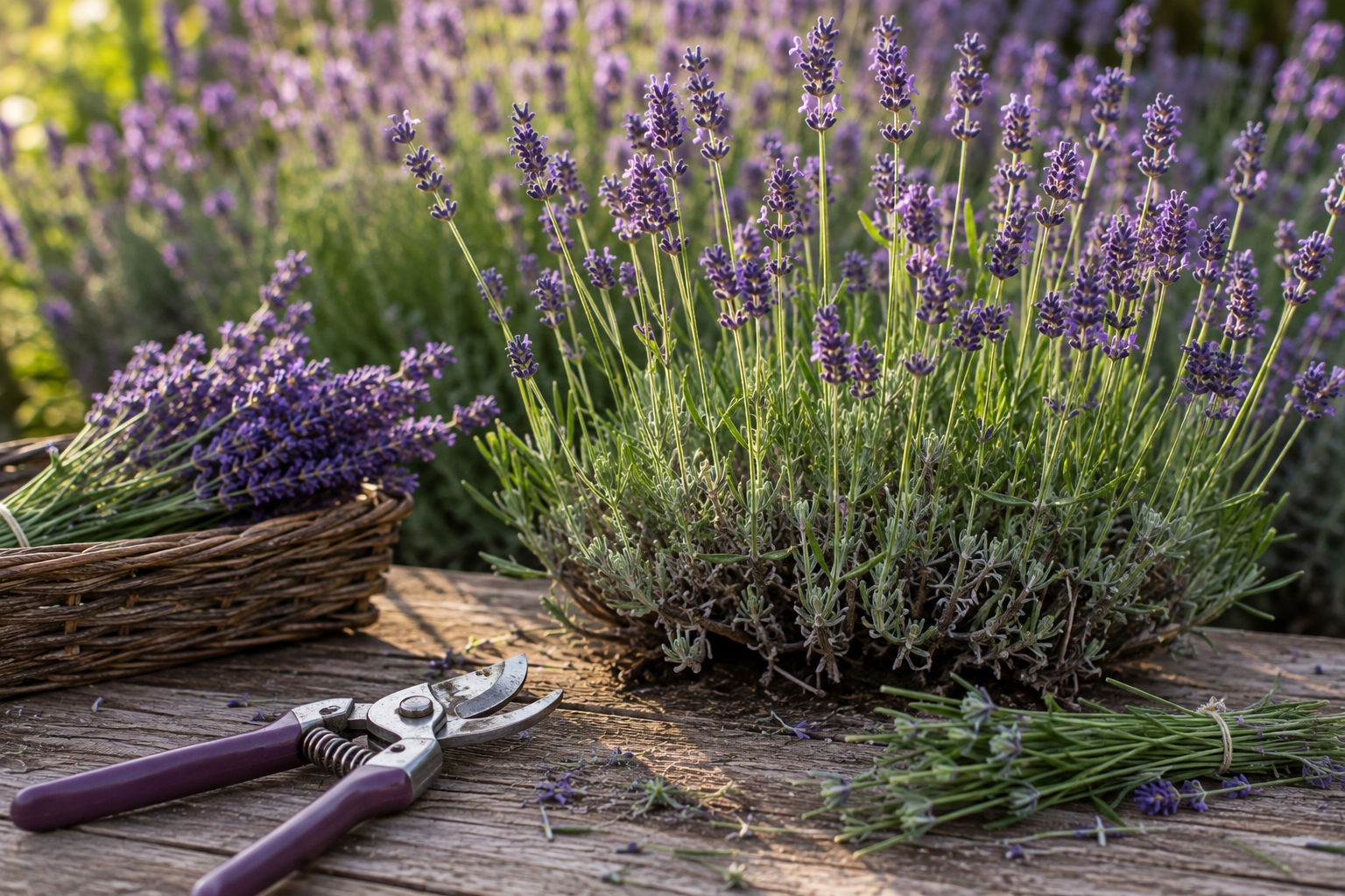 Lavendel schneiden: Wann, wie und warum der richtige Schnitt so wichtig ist