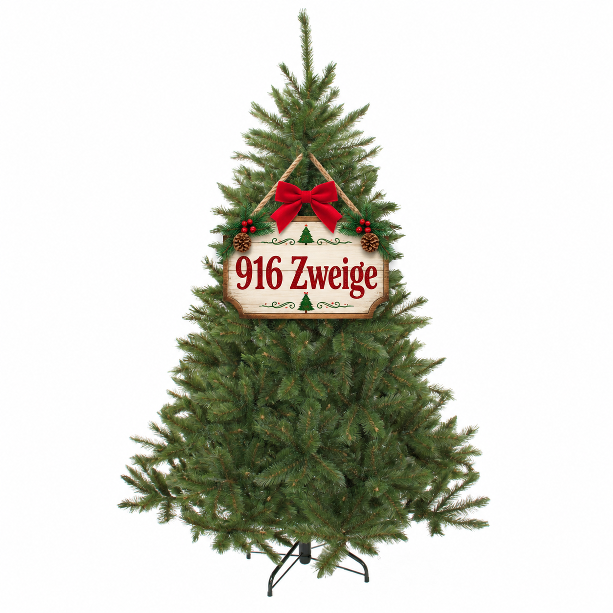 Großer künstlicher Tannenbaum - naturgetreu - H 185 und 215 cm