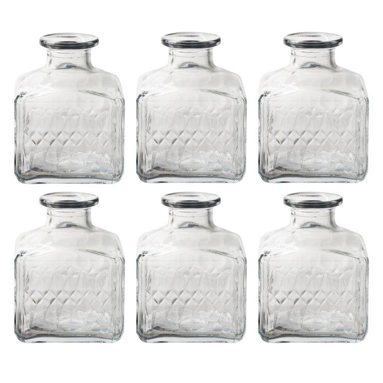 Vasen aus Glas im stilvollem Vintage-Look