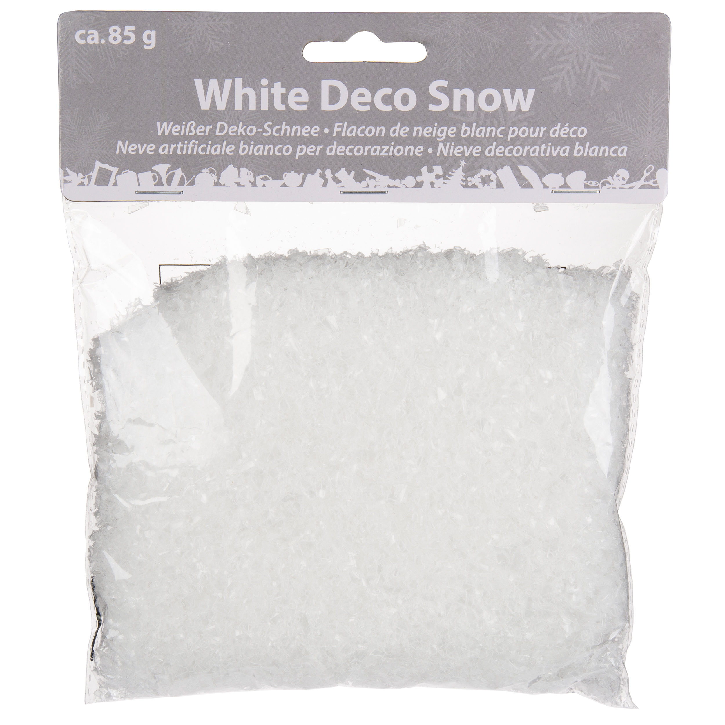 Kunstschnee im Beutel 340 g - Dekoschnee