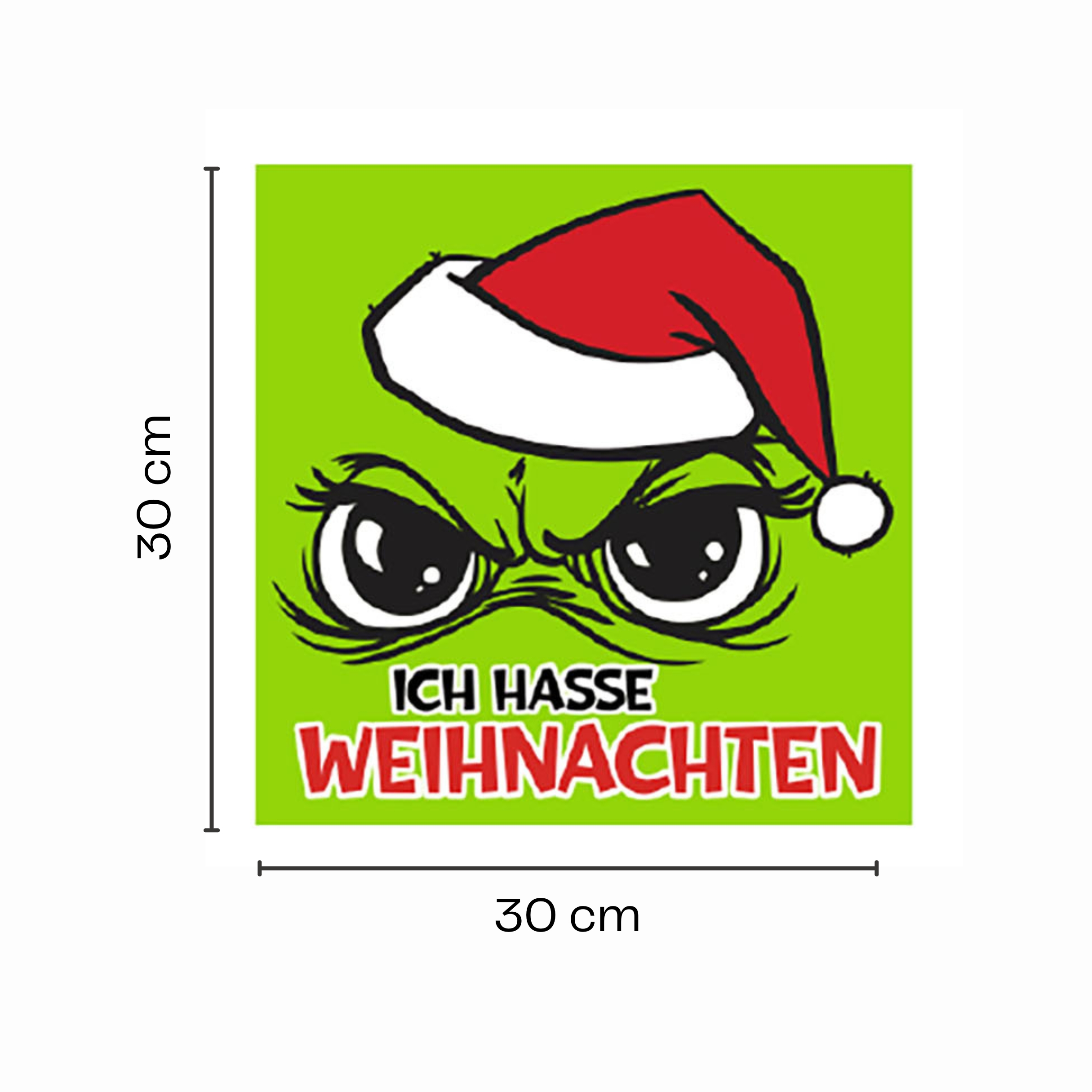 Magische Handtücher "Festtags-Muffel" 30 x 30 cm - 4 Designs