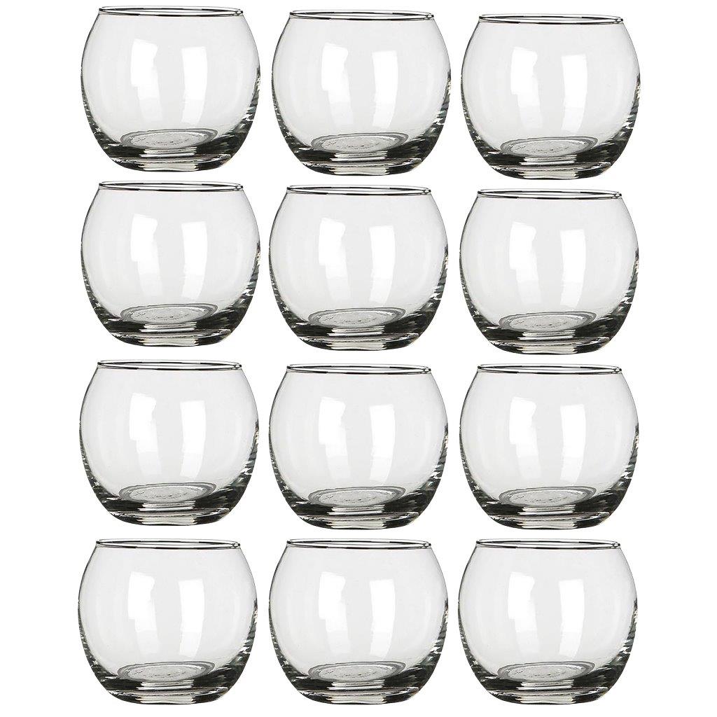 Kleine Kugelvase - Kugelglas - Windlicht - Dessert im Glas