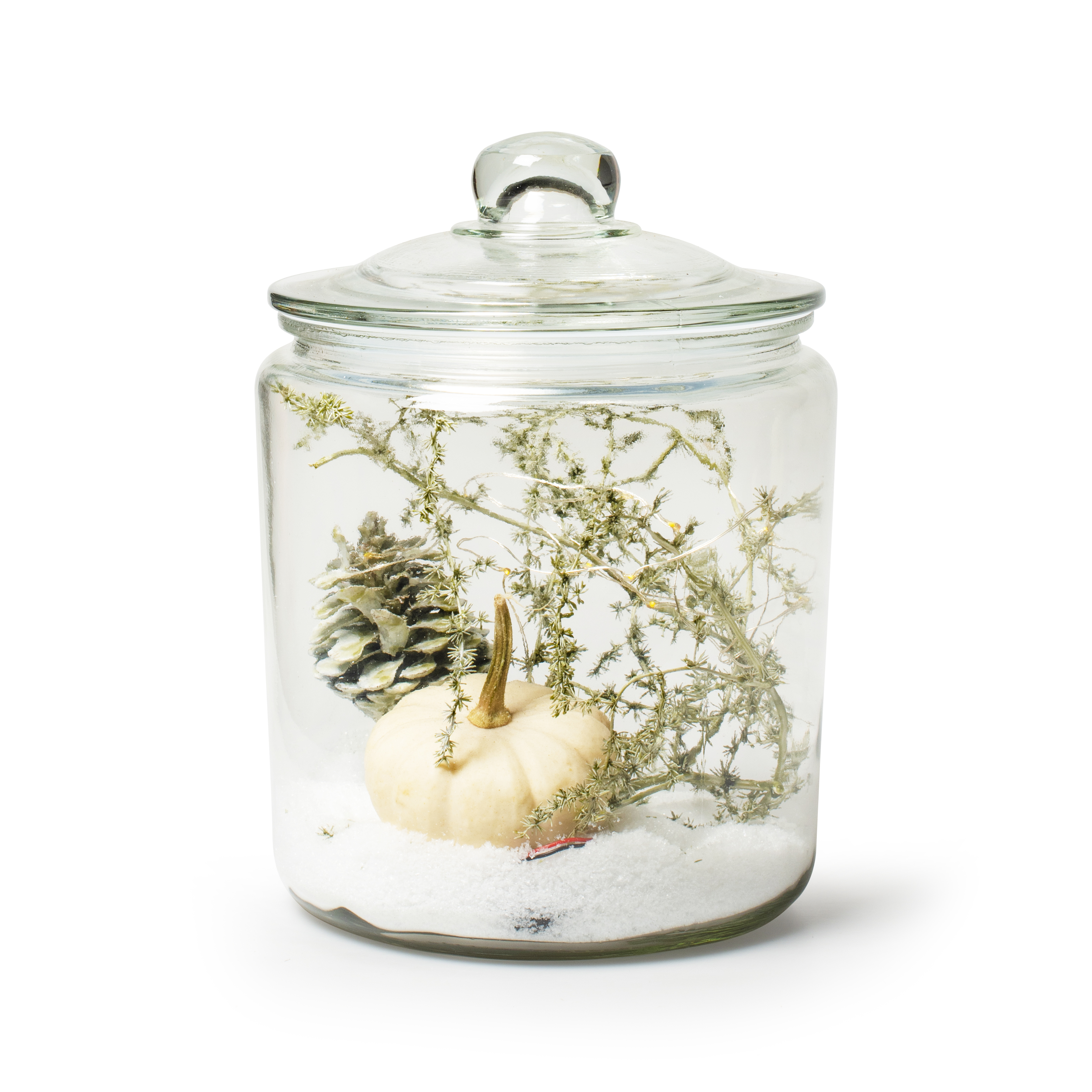Bonbonglas "Cookie" mit stilvollem Glasdeckel
