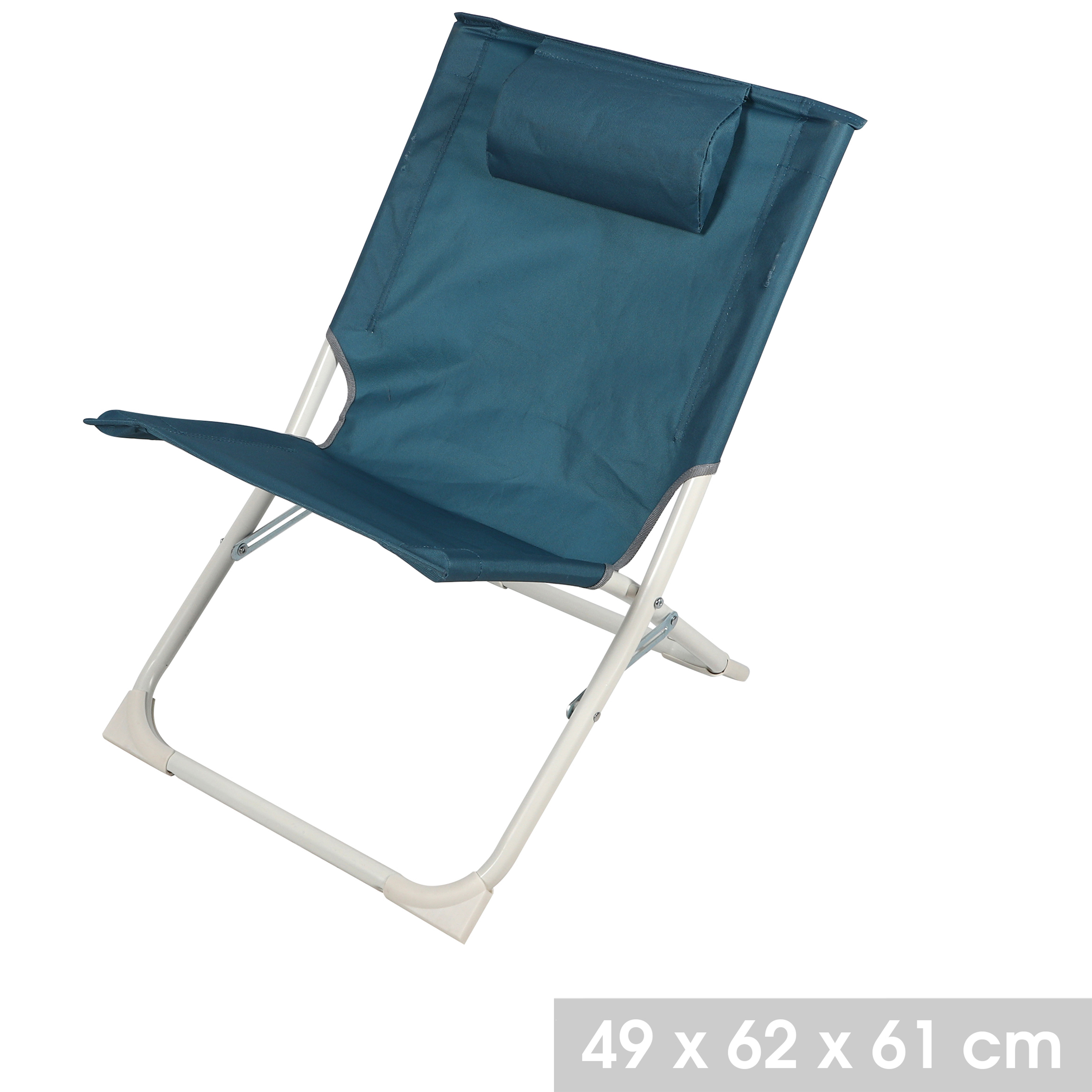 Campingstuhl/Anglerstuhl ohne Armlehne - faltbar 49 x 62 x 61 cm
