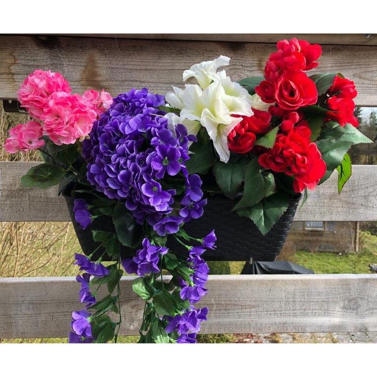 Balkonkasten - Blumenkasten Ratolla aus Kunststoff