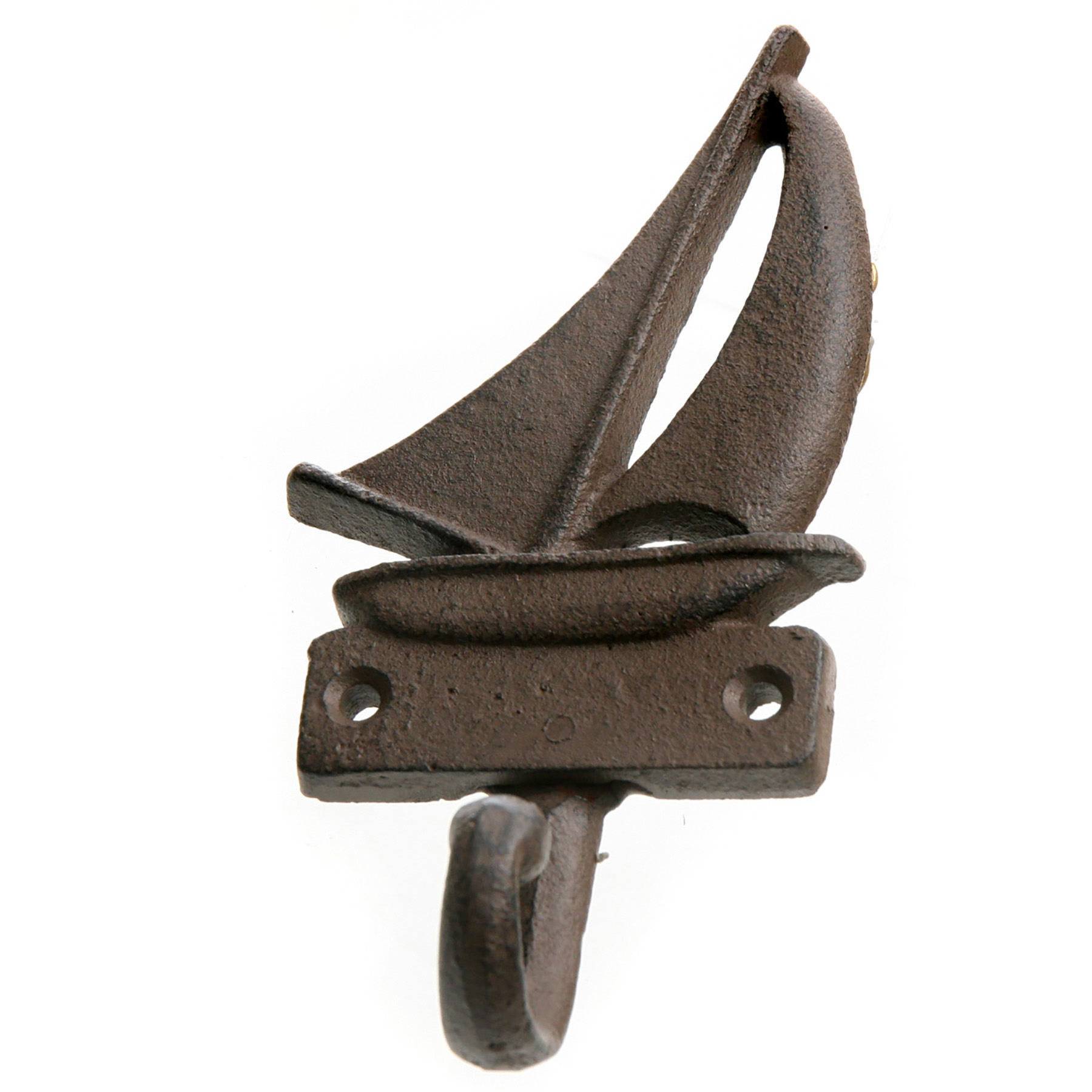 2 x Maritime Haken aus Gusseisen in  verschiedenen Designs