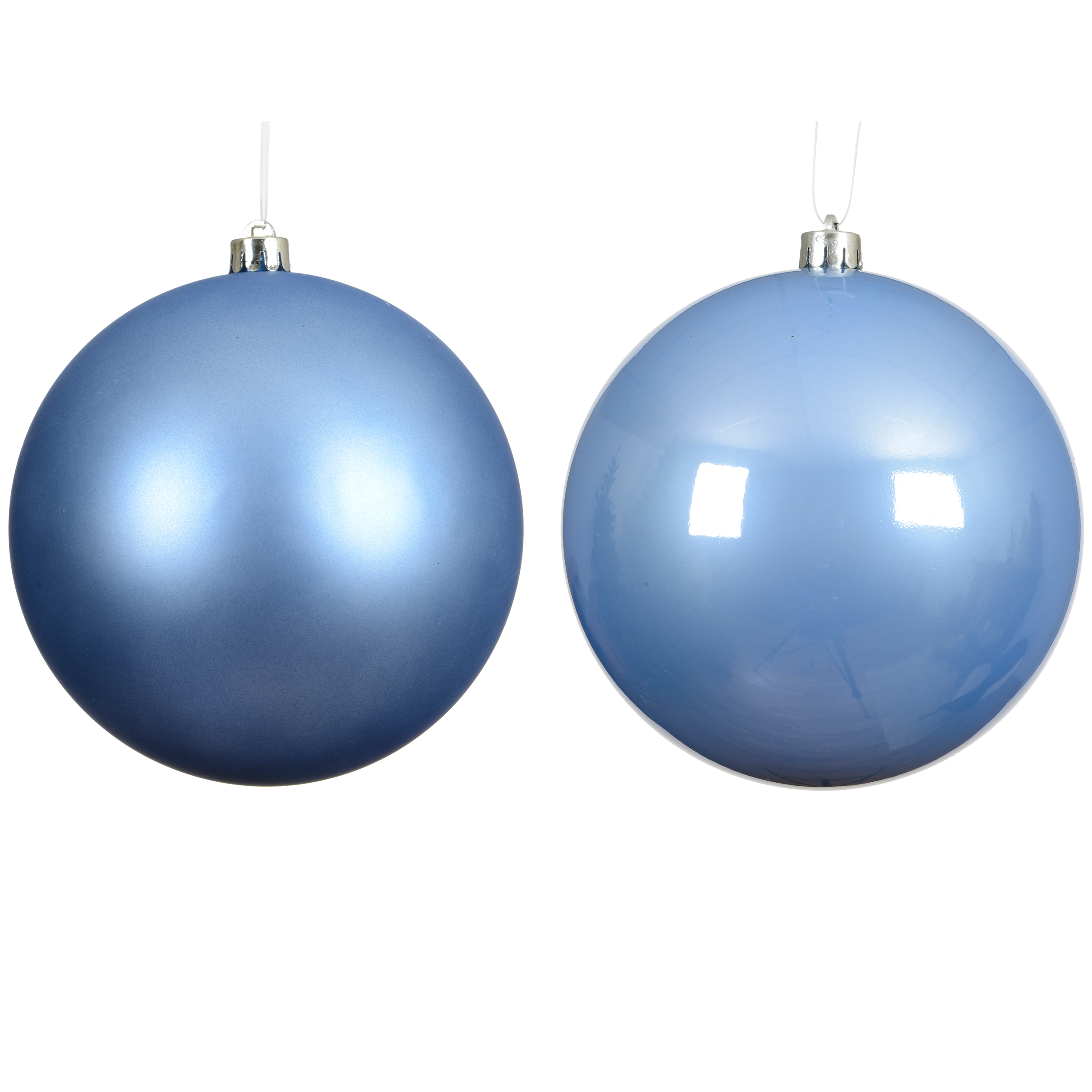 Weihnachtskugeln aus Kunststoff - Ø 8-18 cm - wetterfest