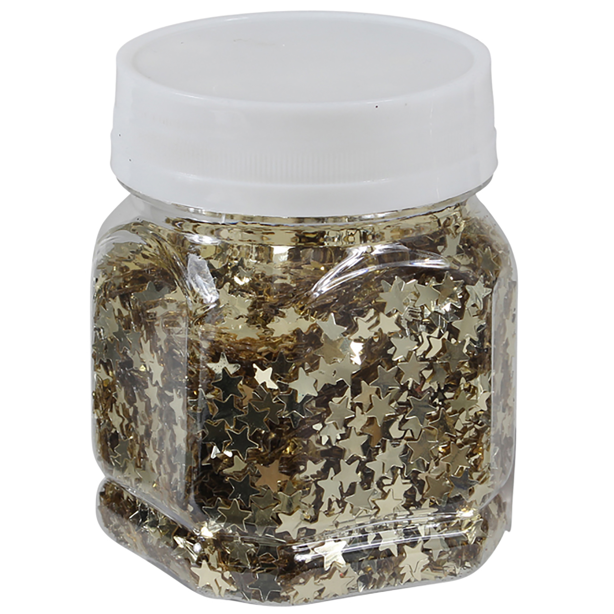 Glittersterne 80 g. - Glitterpuder 115 g zur Dekoration