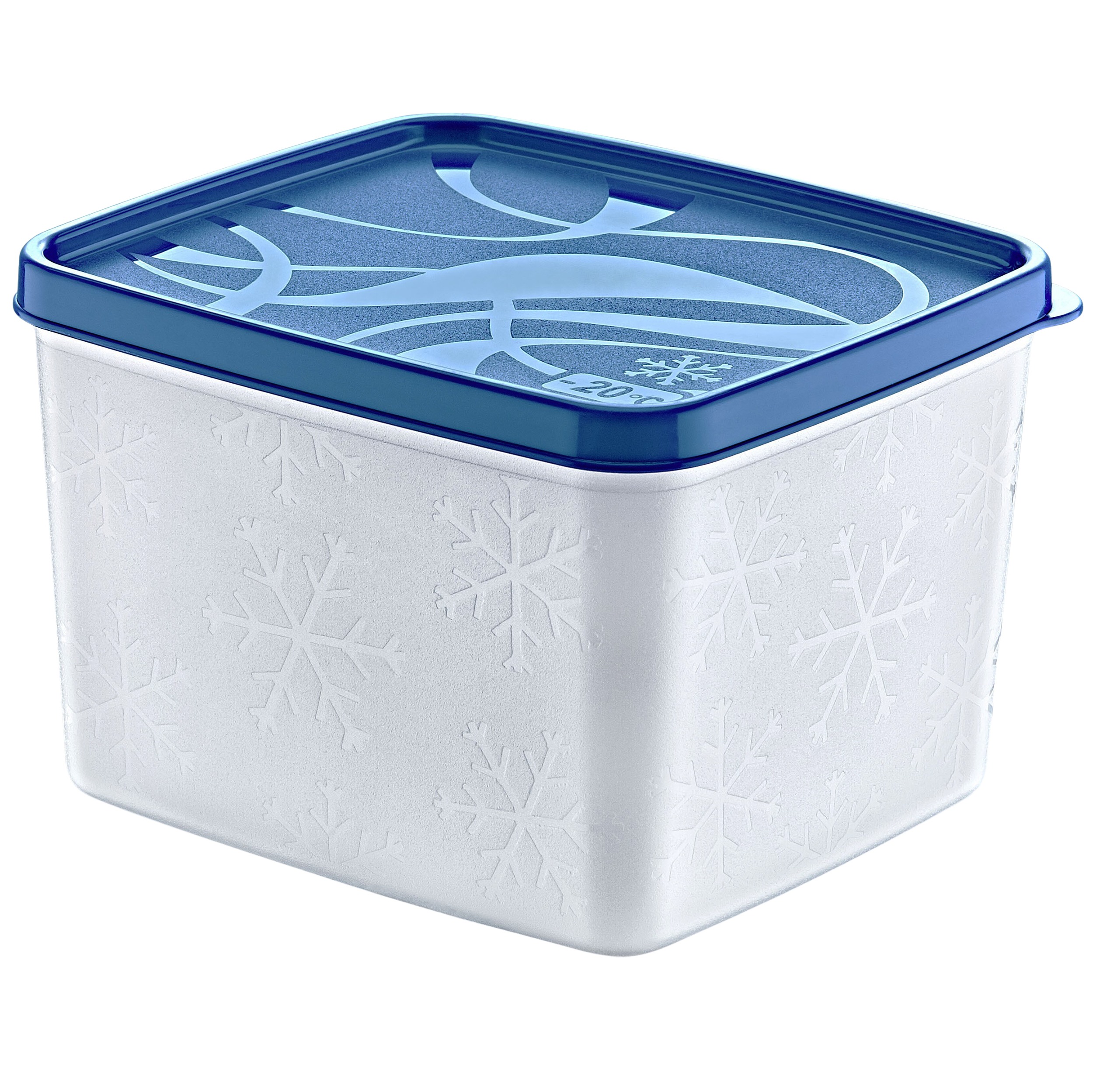 6 Stück Tiefkühldosen 1,1 Liter -20 °C bis +100 °C
