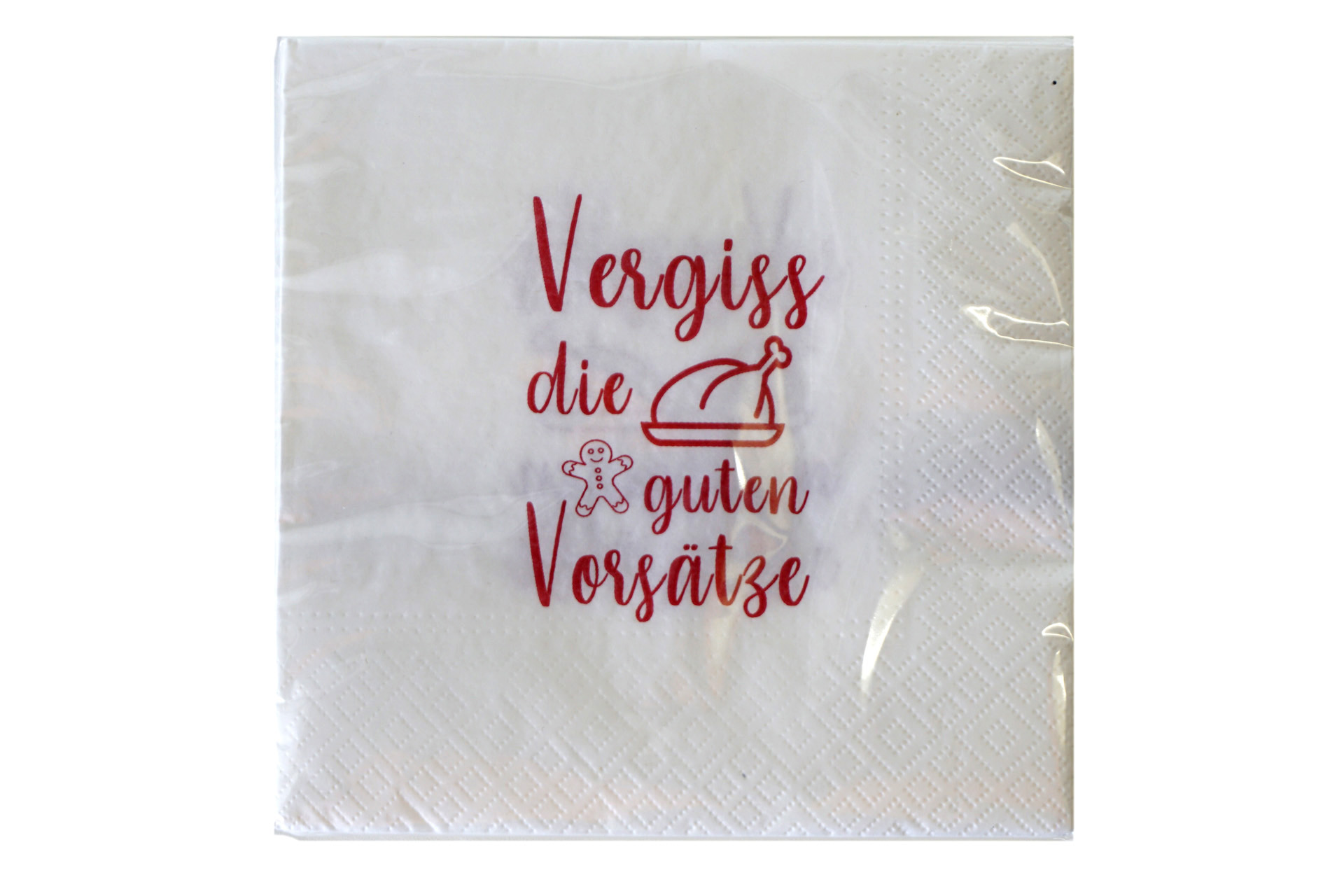 Servietten aus Papier mit weihnachtlichen Motiven 3-lagig - 33 cm