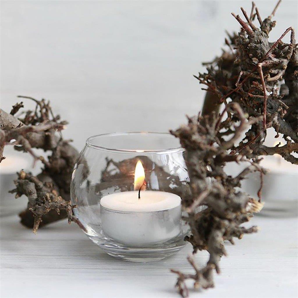 Kleine Kugelvase - Kugelglas - Windlicht - Dessert im Glas