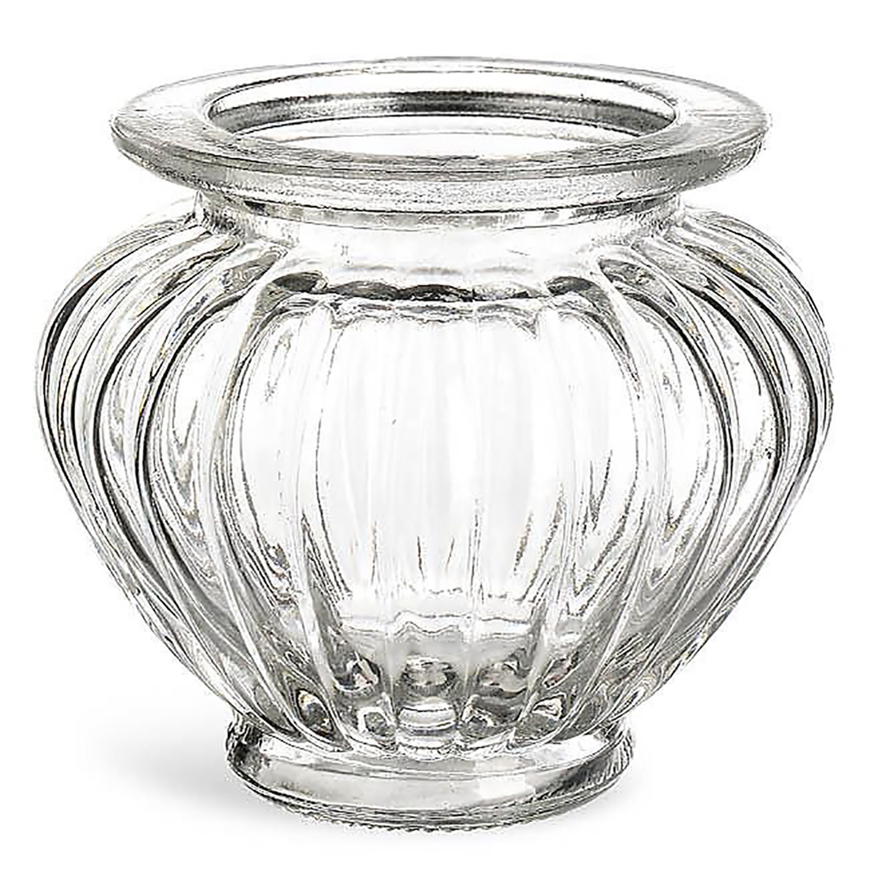 Vorratsgläser mit Deckel aus Glas H 12 cm - 2 Modelle sortiert