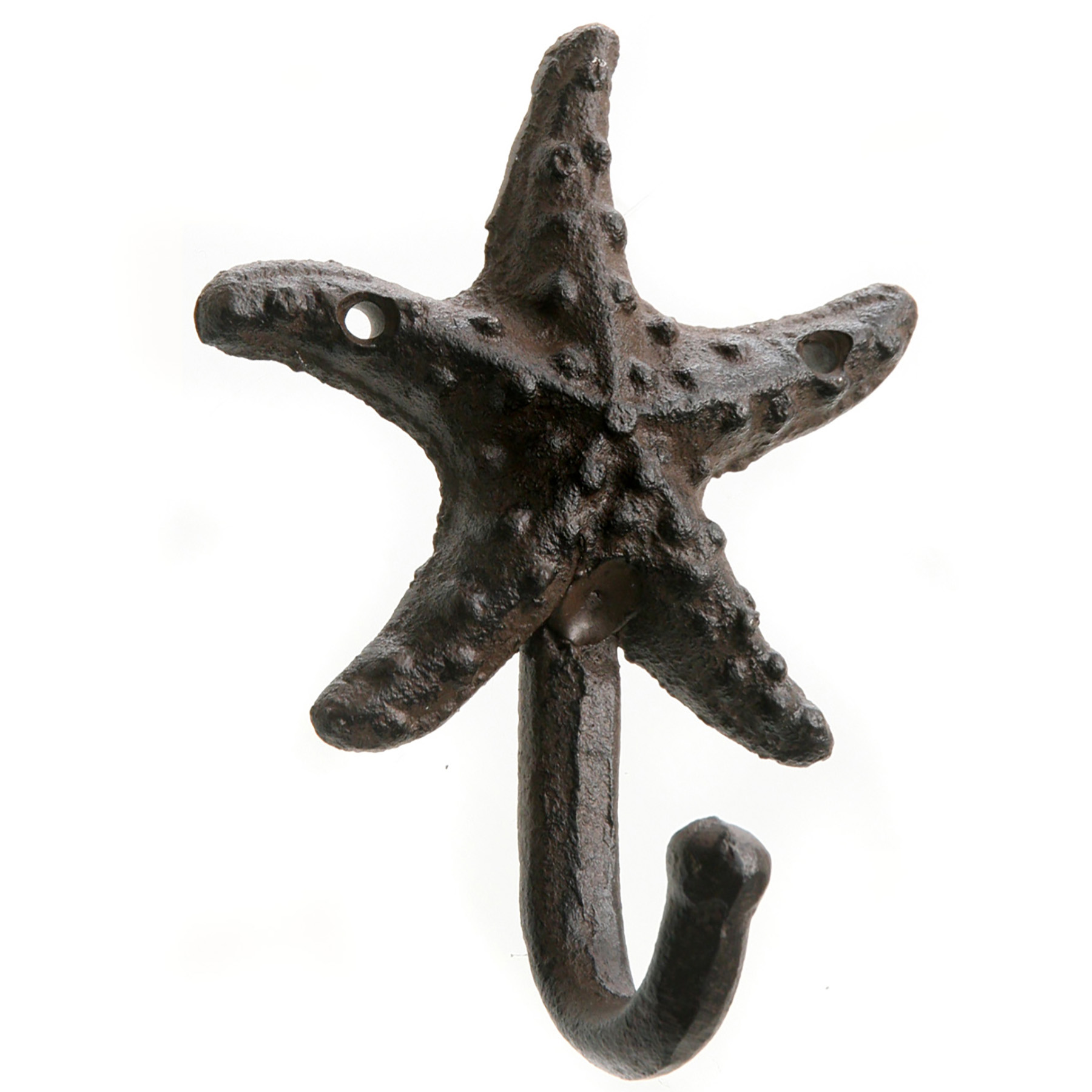 2 x Maritime Haken aus Gusseisen in  verschiedenen Designs