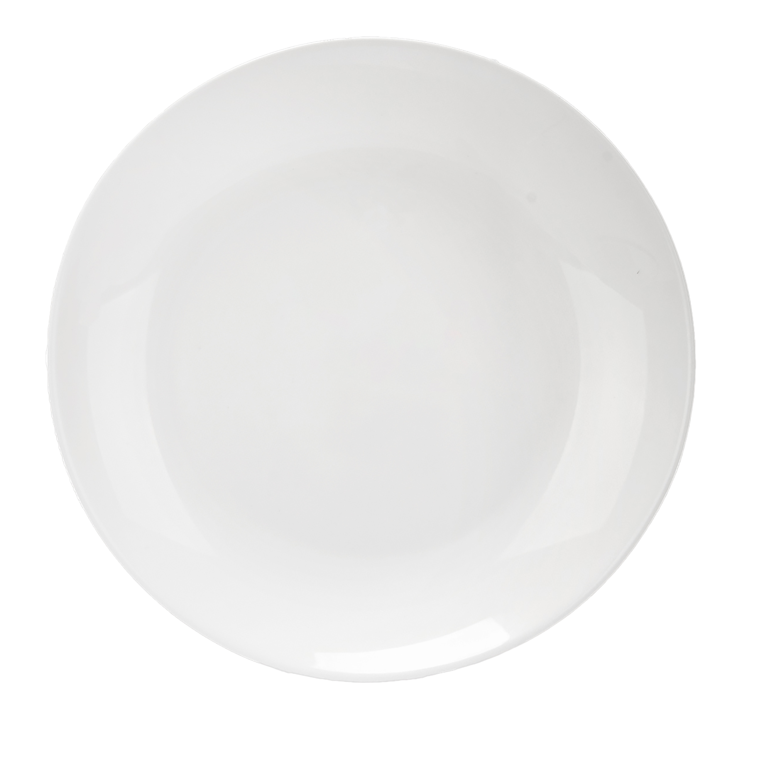 Opal-Geschirr "Sophia" aus weißem Glas - 6er Sets frei wählbar