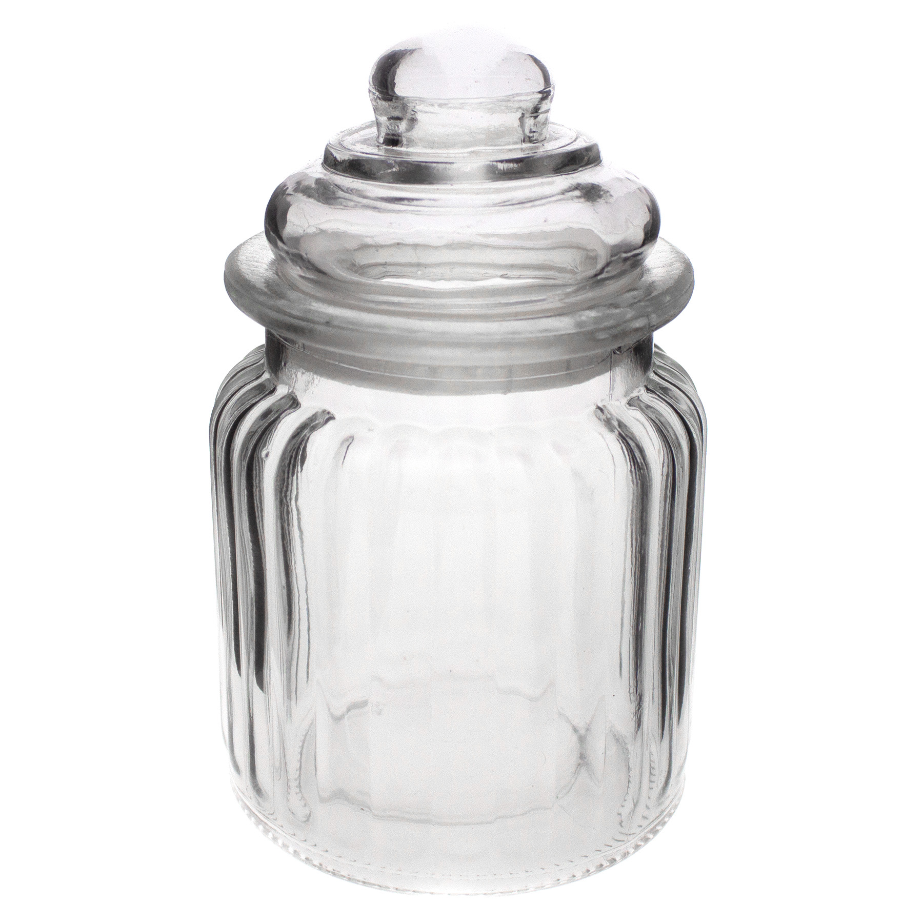 Vorratsgläser mit oder ohne Deckel aus Glas 280 ml